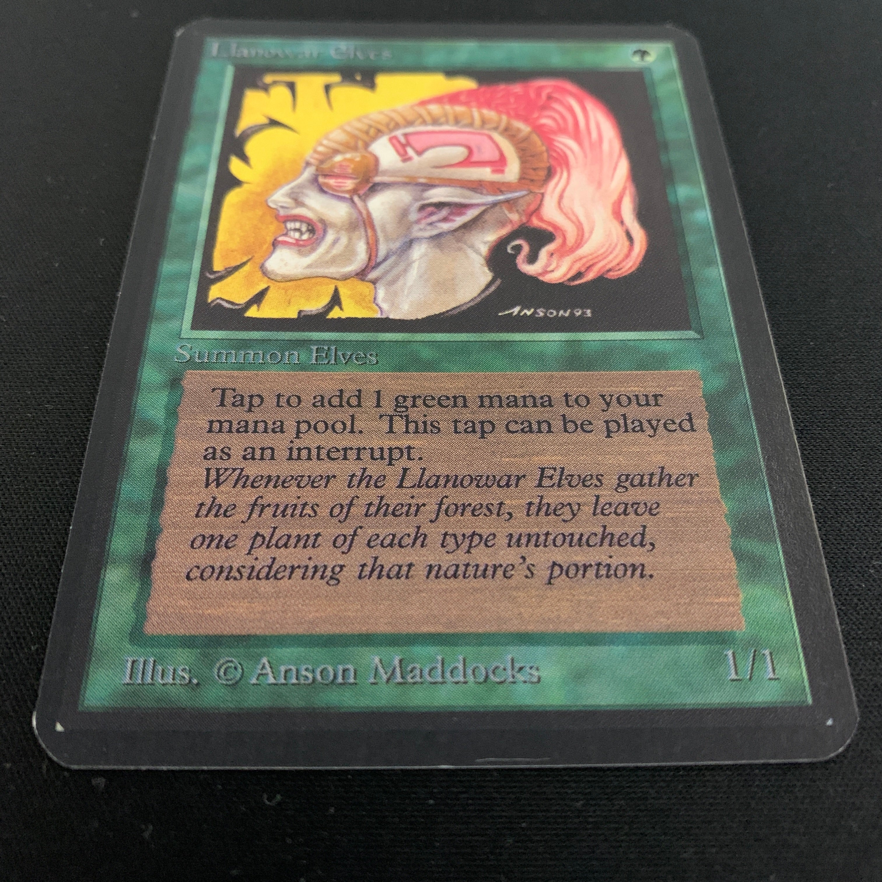 MTG Singles - Llanowar Elves - Alpha - 