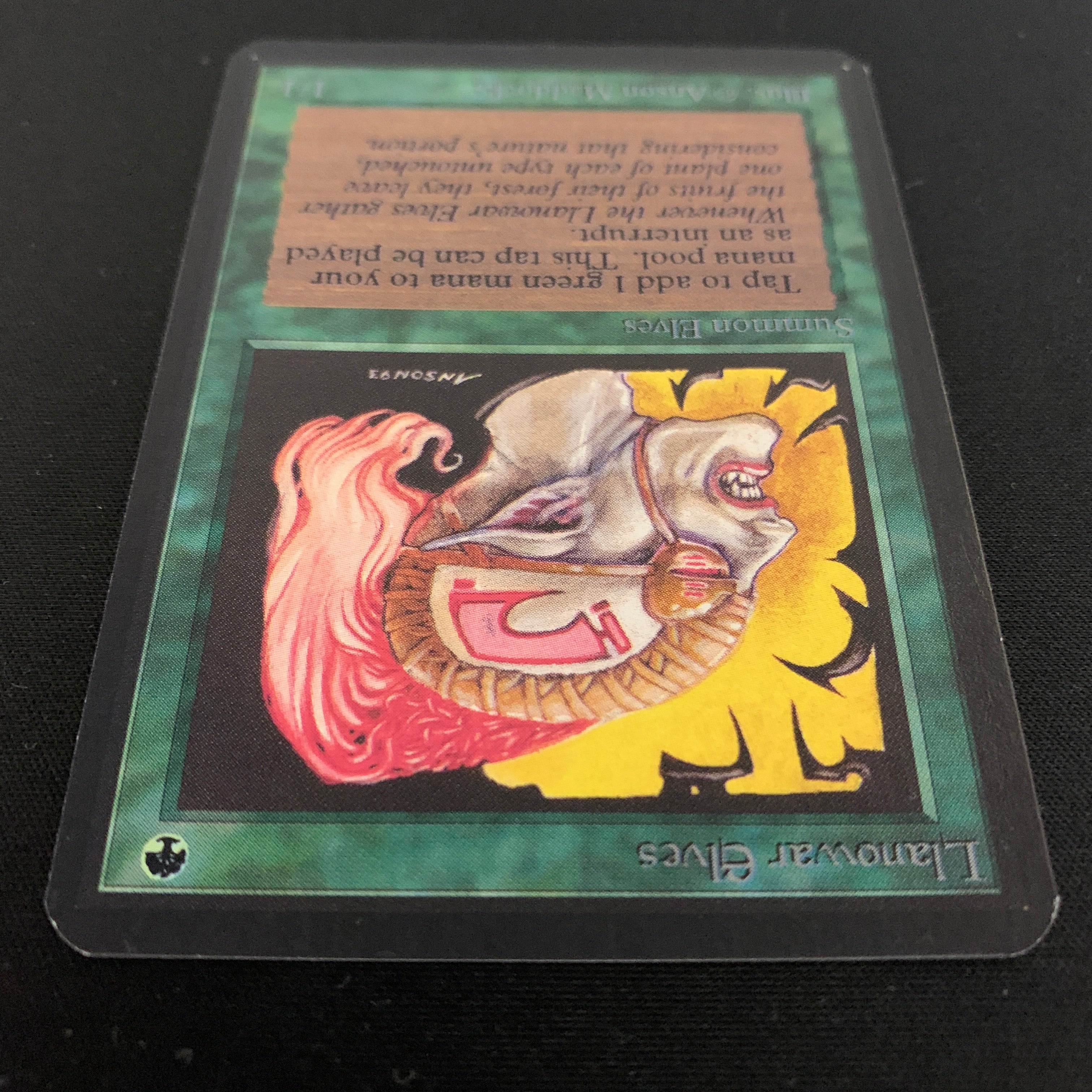 MTG Singles - Llanowar Elves - Alpha - 