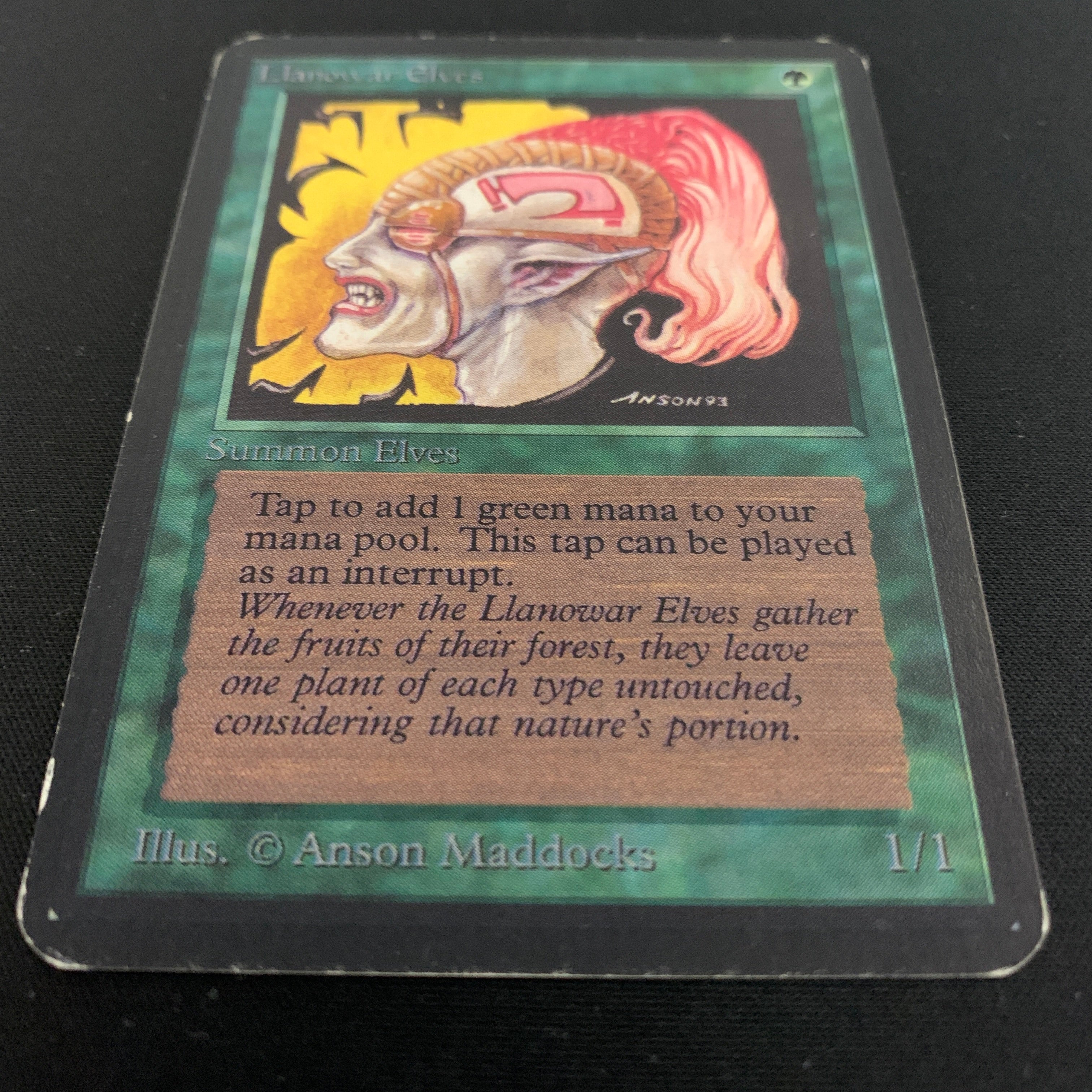 MTG Singles - Llanowar Elves - Alpha - 