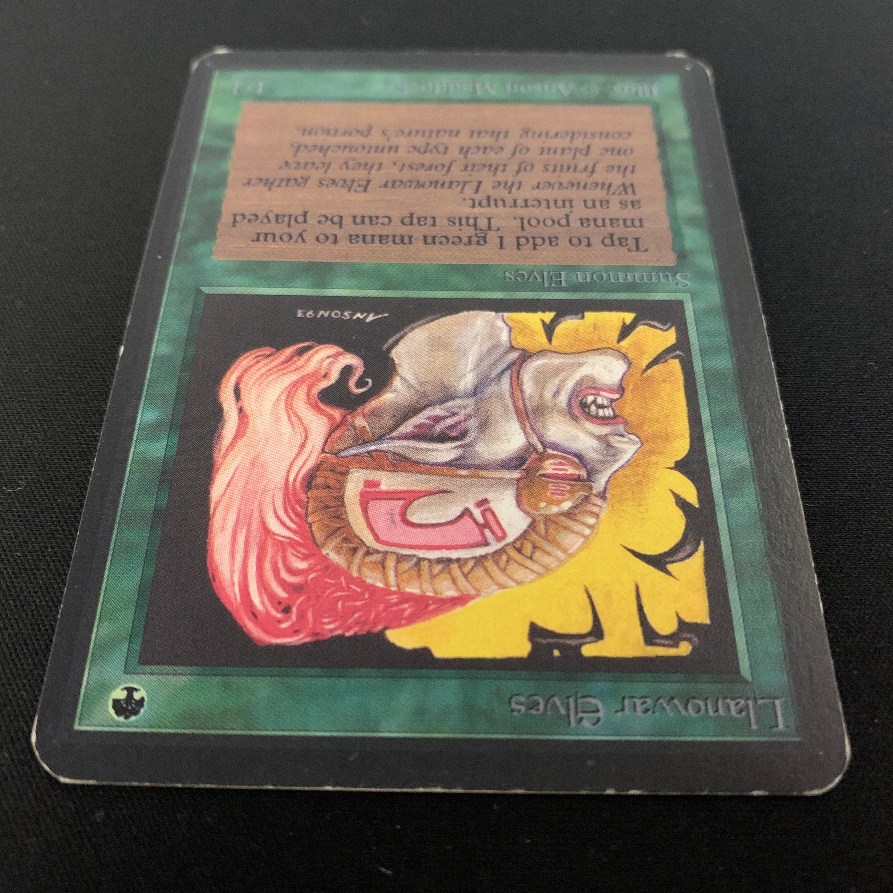 MTG Singles - Llanowar Elves - Alpha - 