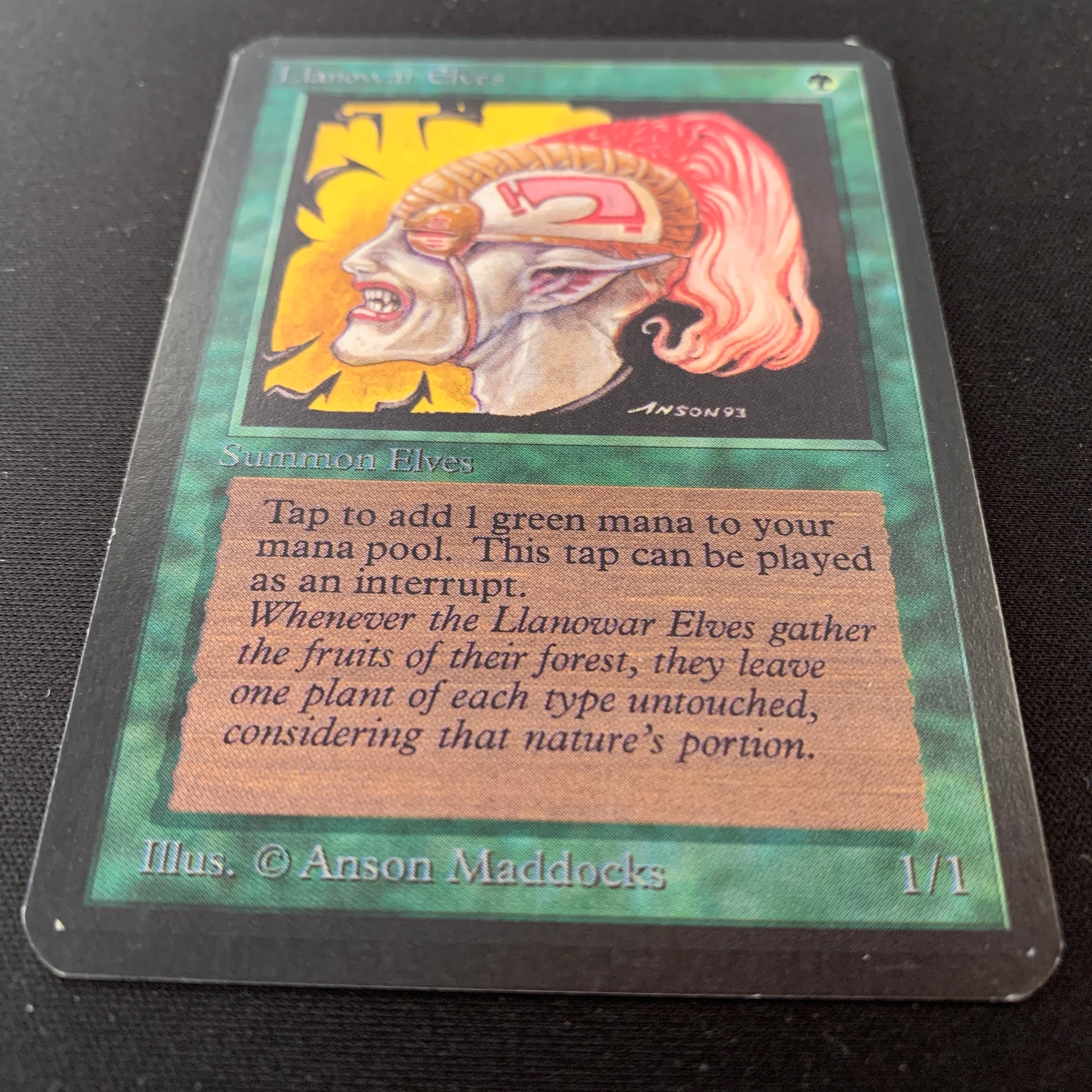 MTG Singles - Llanowar Elves - Alpha - 