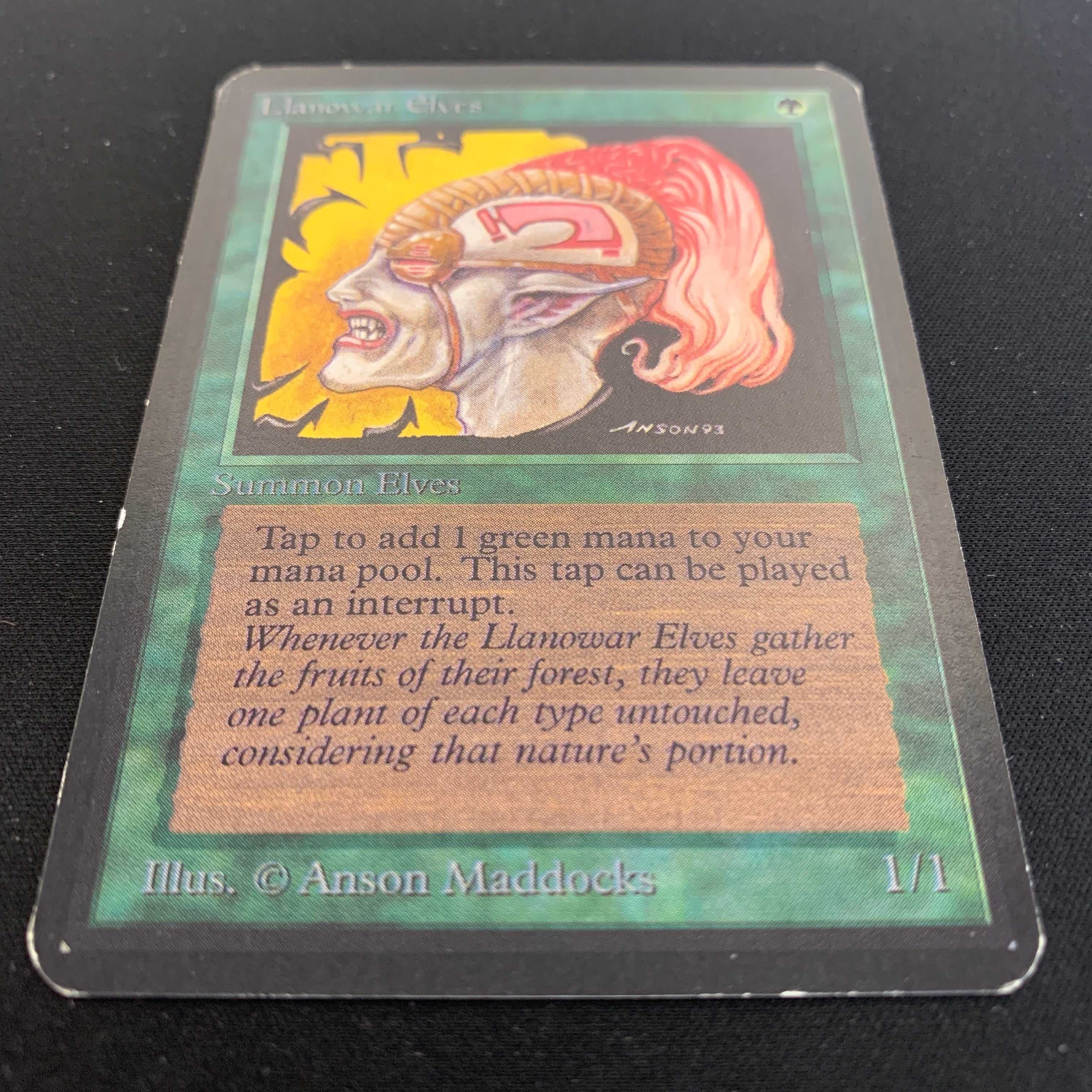 MTG Singles - Llanowar Elves - Alpha - 