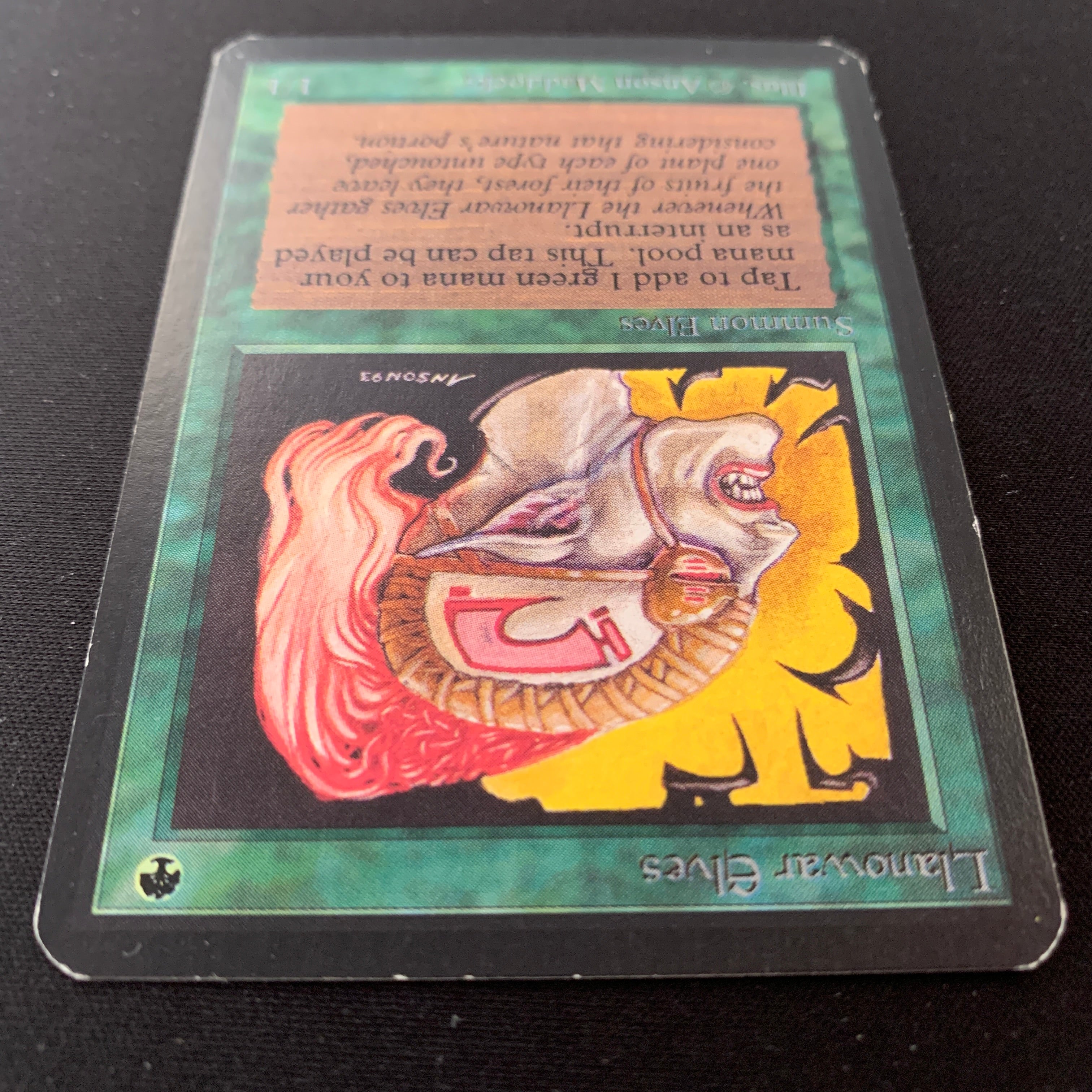 MTG Singles - Llanowar Elves - Alpha - 