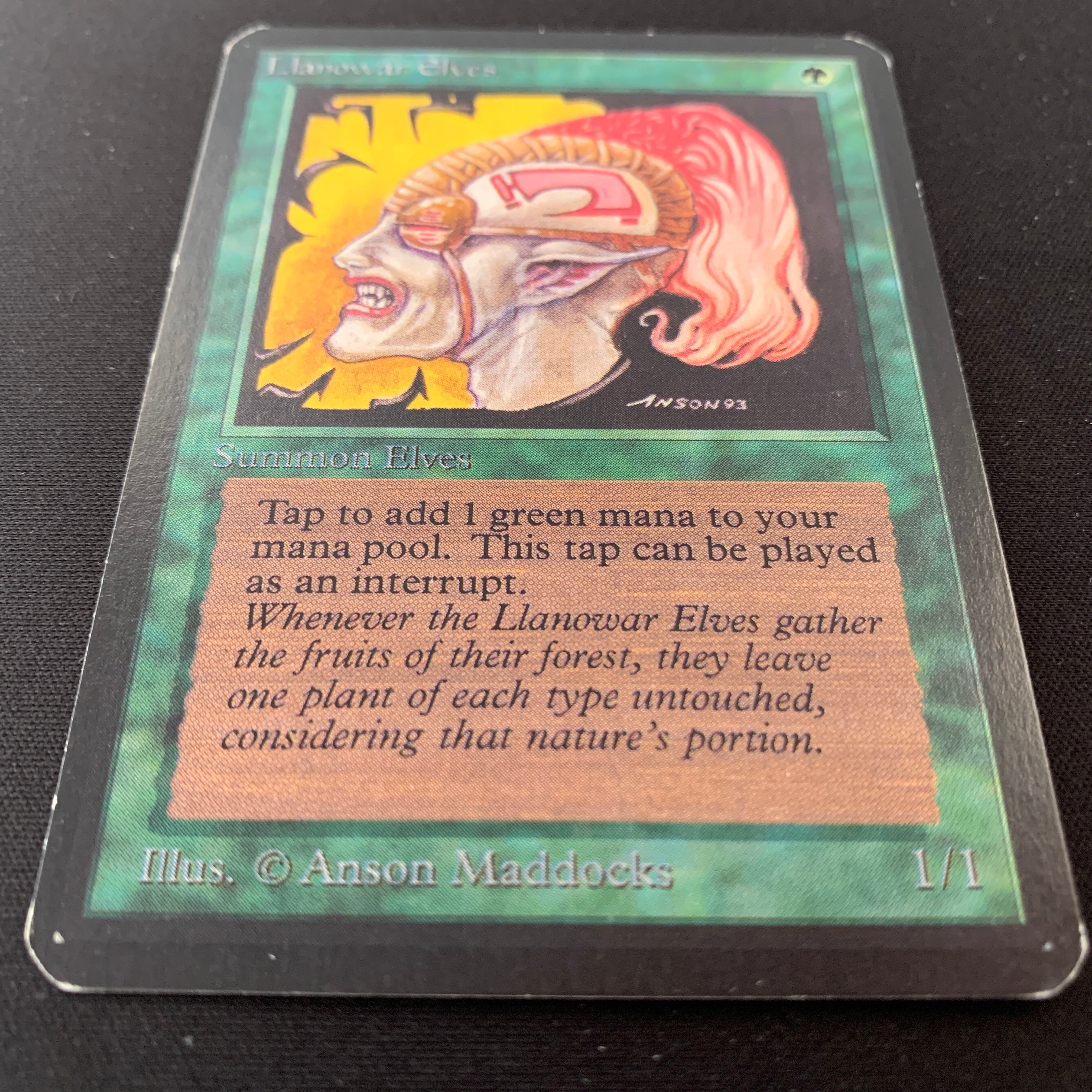 MTG Singles - Llanowar Elves - Alpha - 