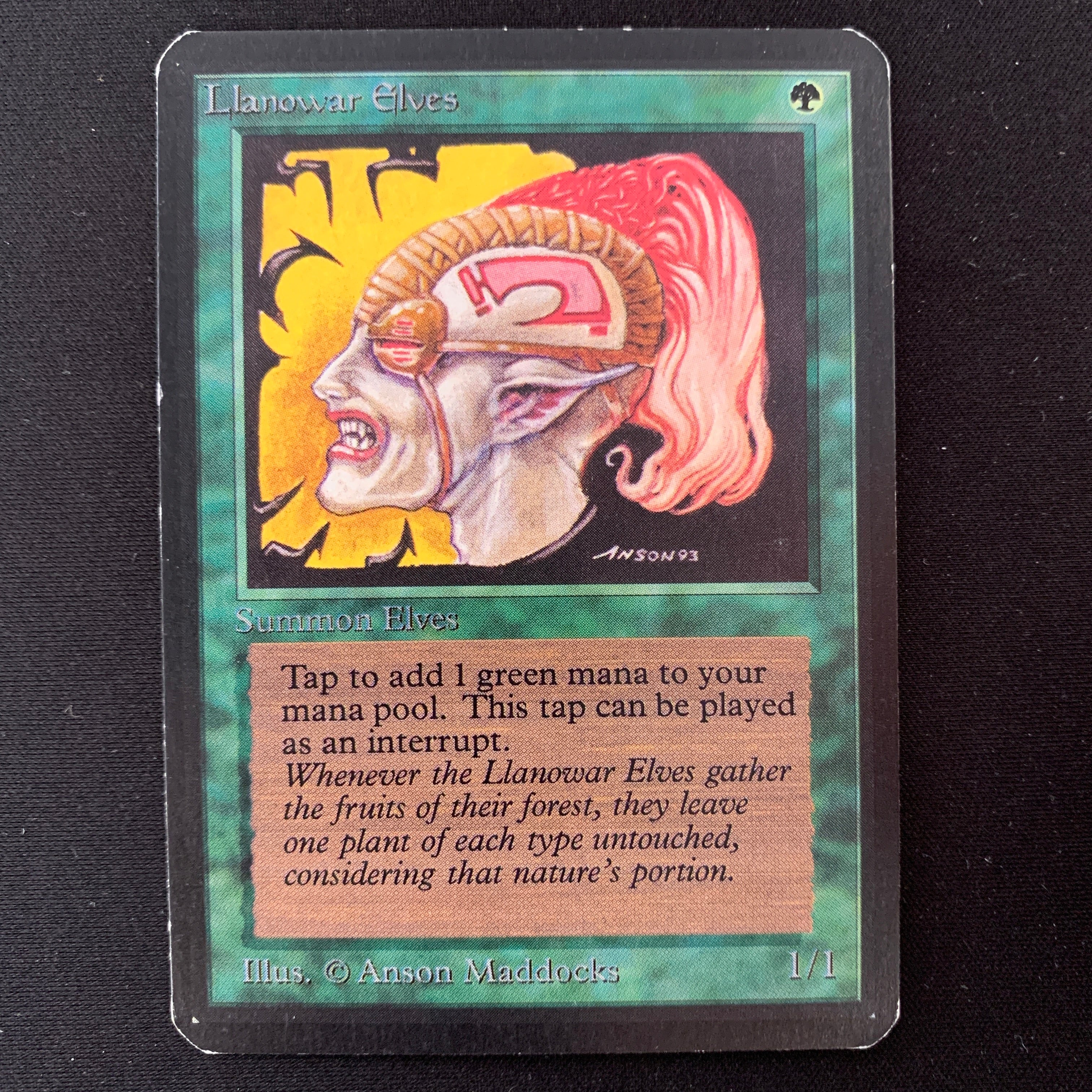 MTG Singles - Llanowar Elves - Alpha - 