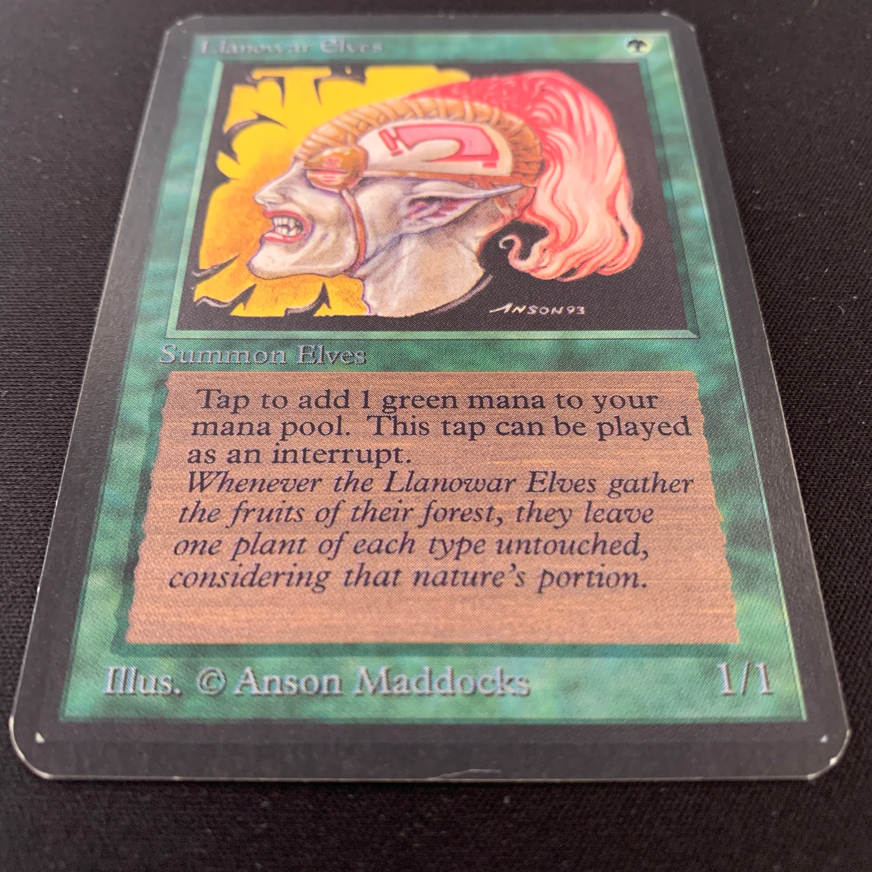MTG Singles - Llanowar Elves - Alpha - 
