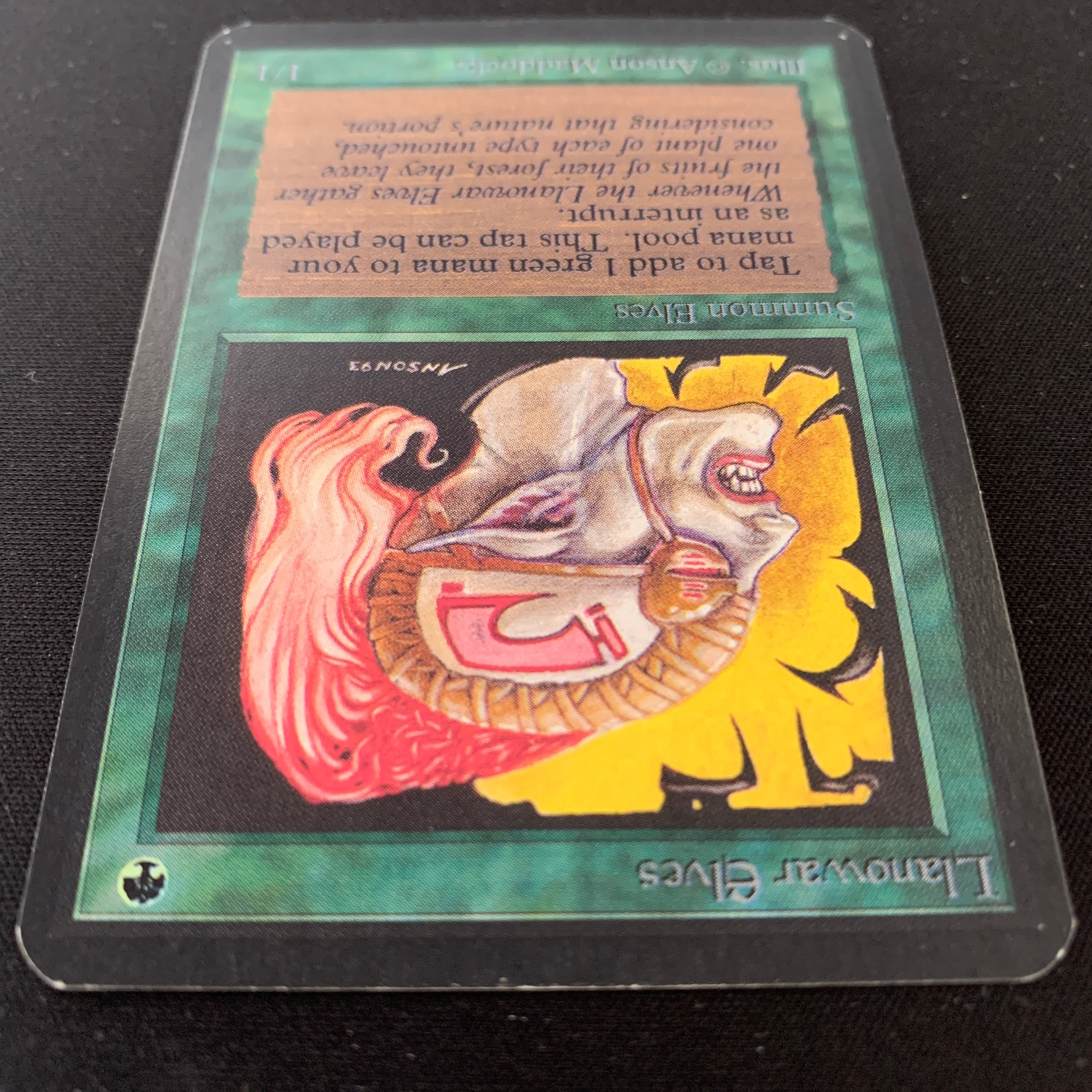 MTG Singles - Llanowar Elves - Alpha - 