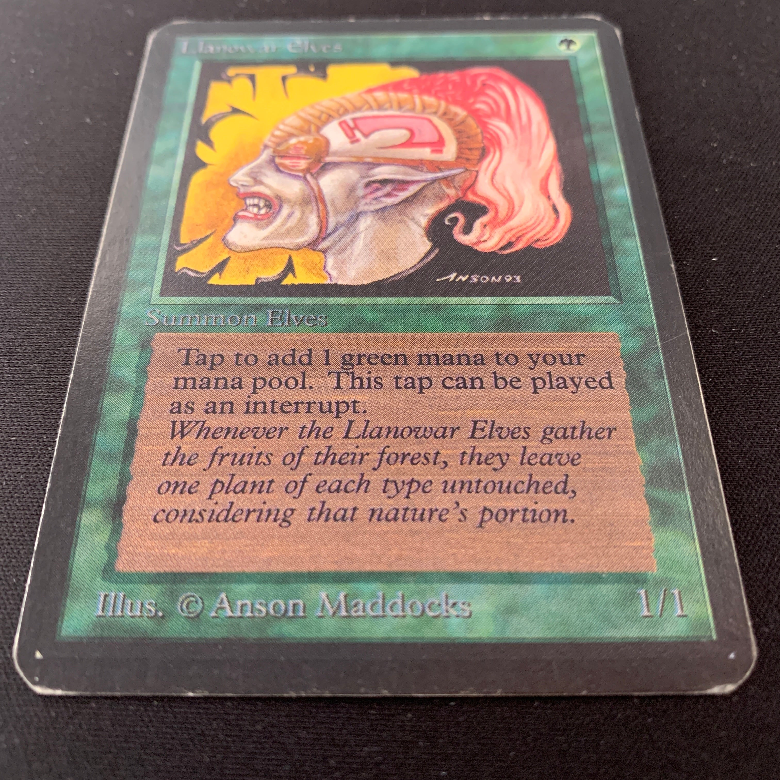 MTG Singles - Llanowar Elves - Alpha - 