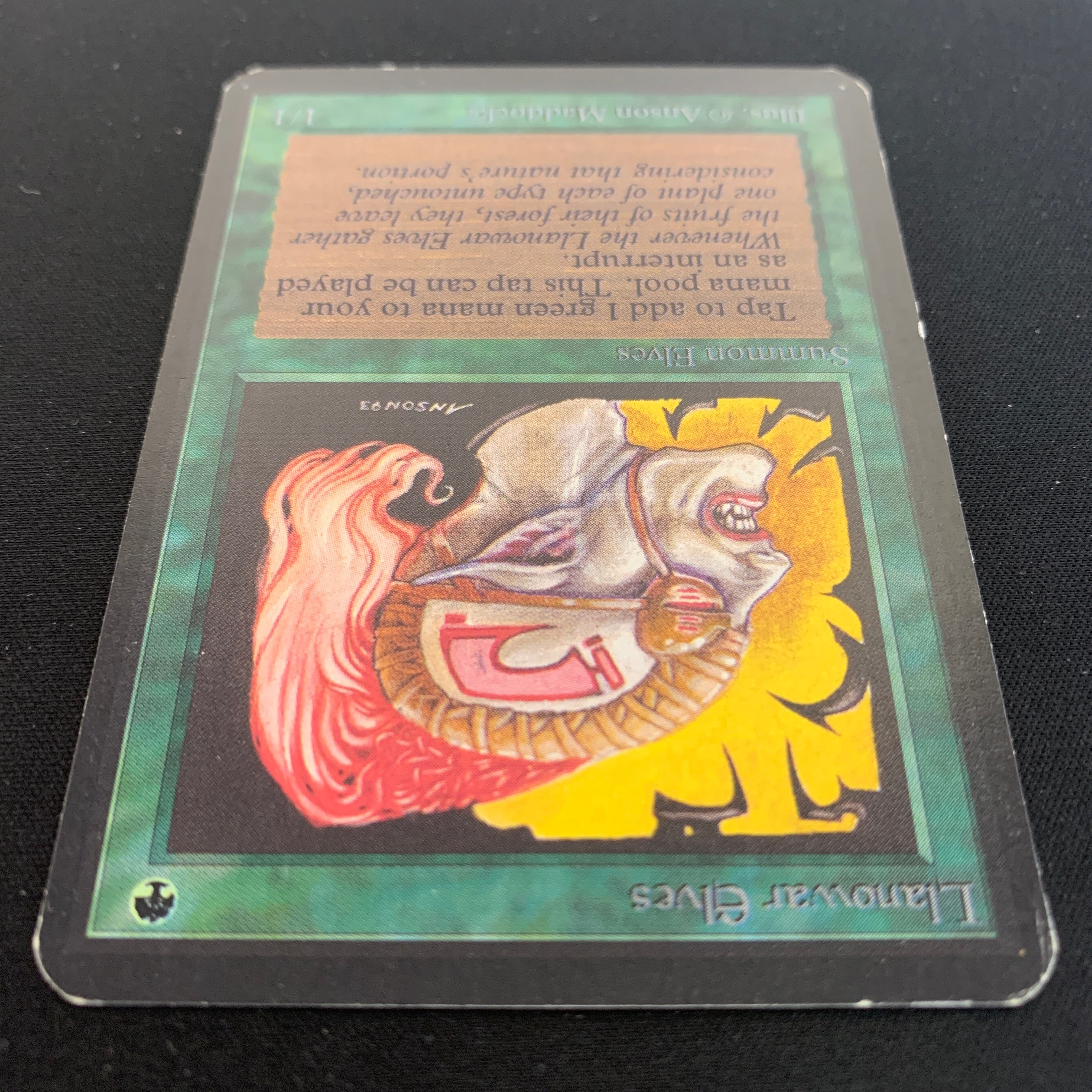 MTG Singles - Llanowar Elves - Alpha - 