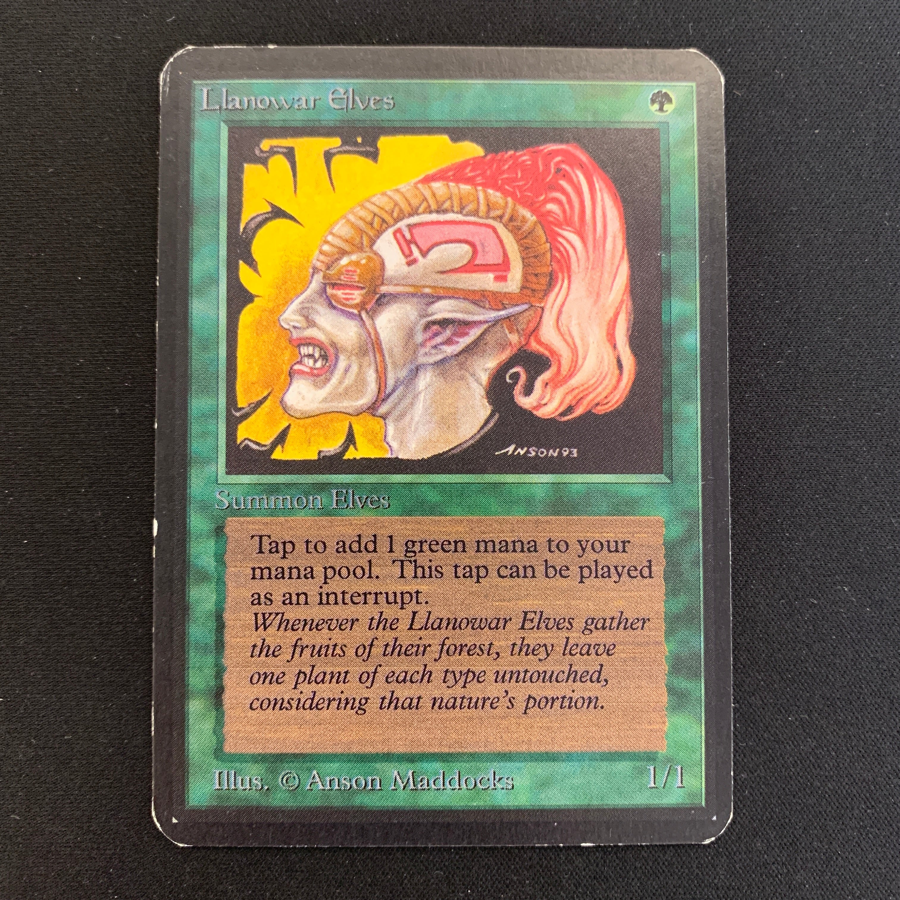 MTG Singles - Llanowar Elves - Alpha - 