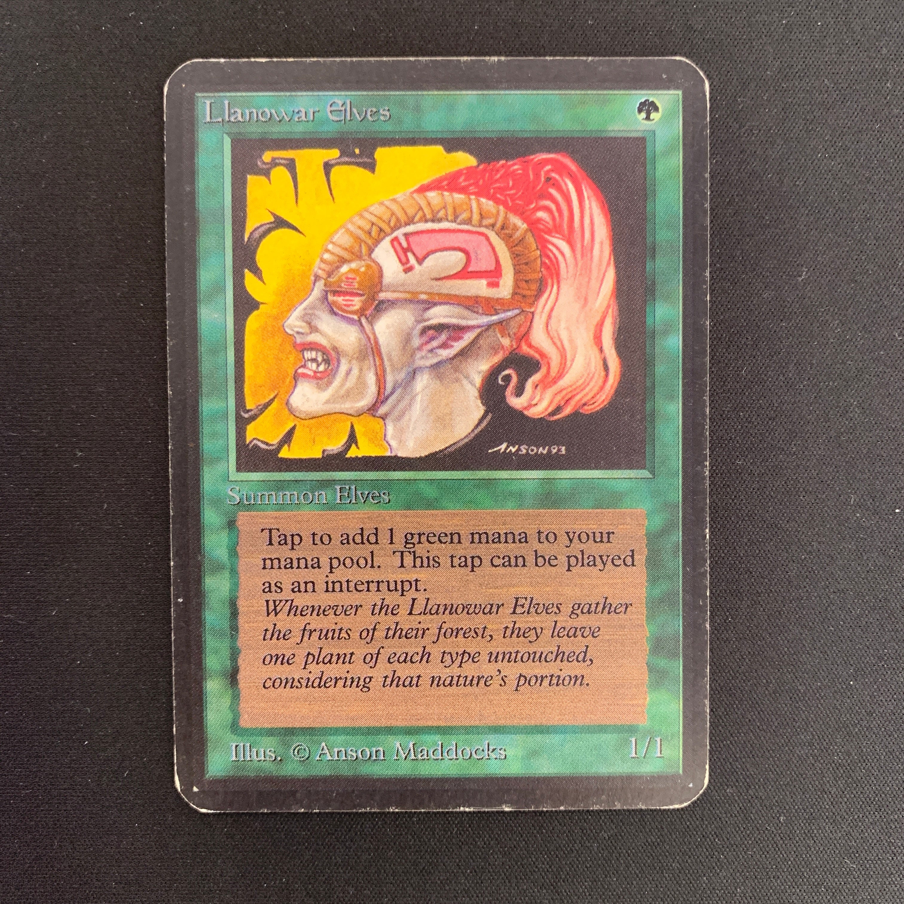 MTG Singles - Llanowar Elves - Alpha - 