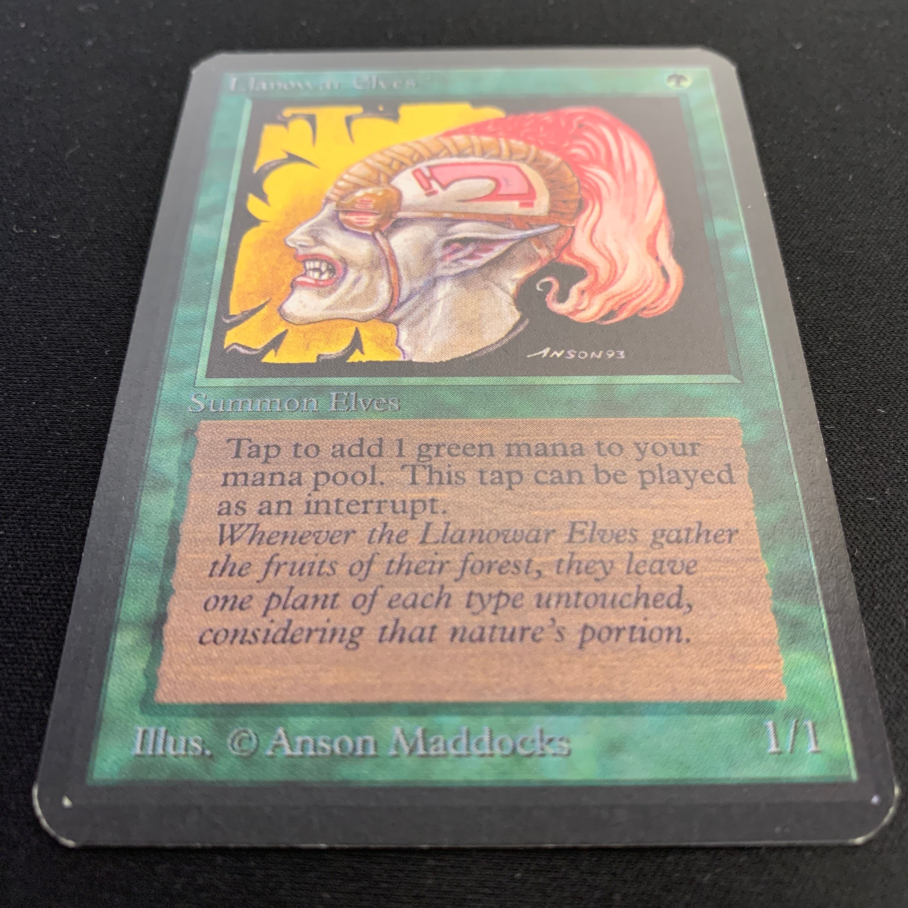 MTG Singles - Llanowar Elves - Alpha - 