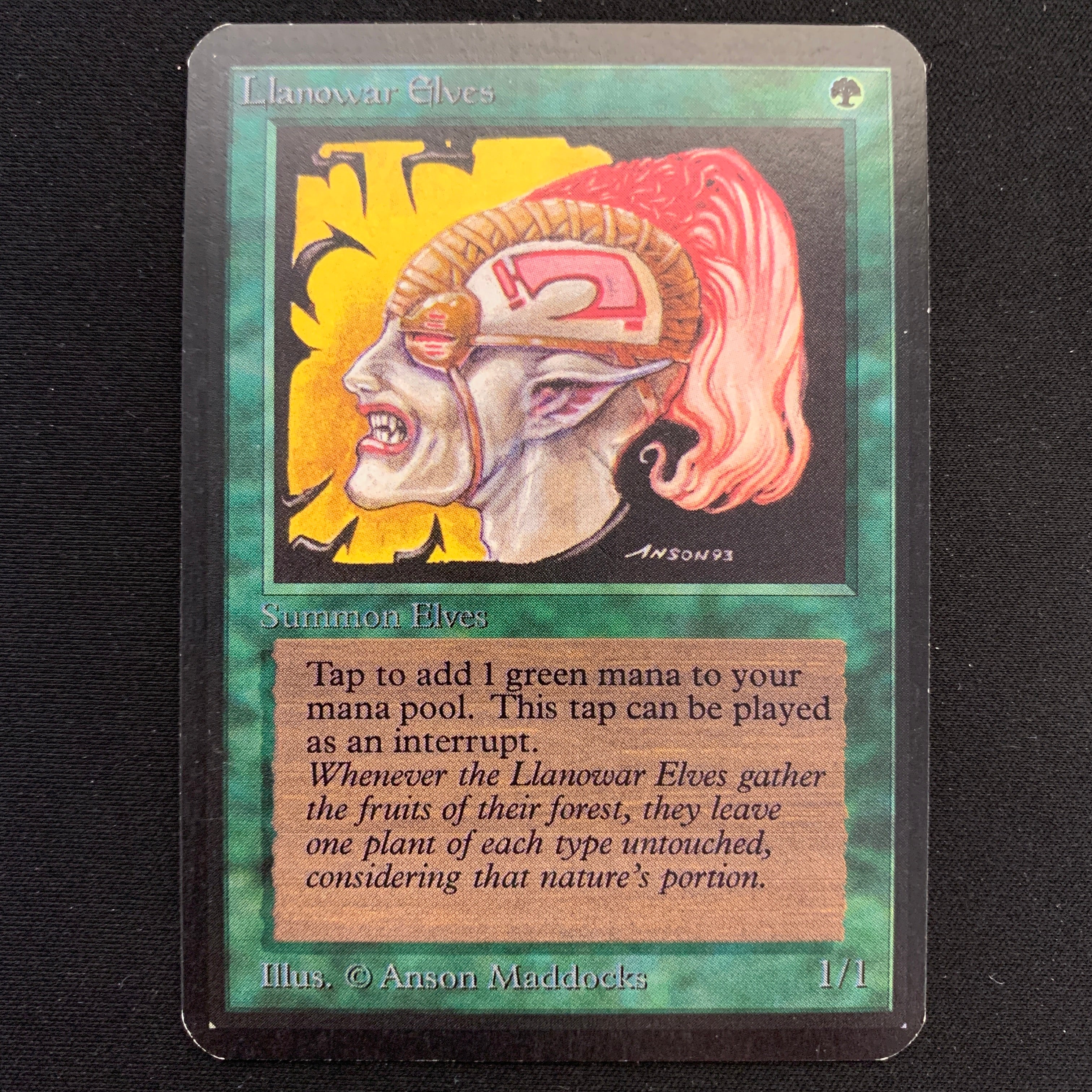 MTG Singles - Llanowar Elves - Alpha - 