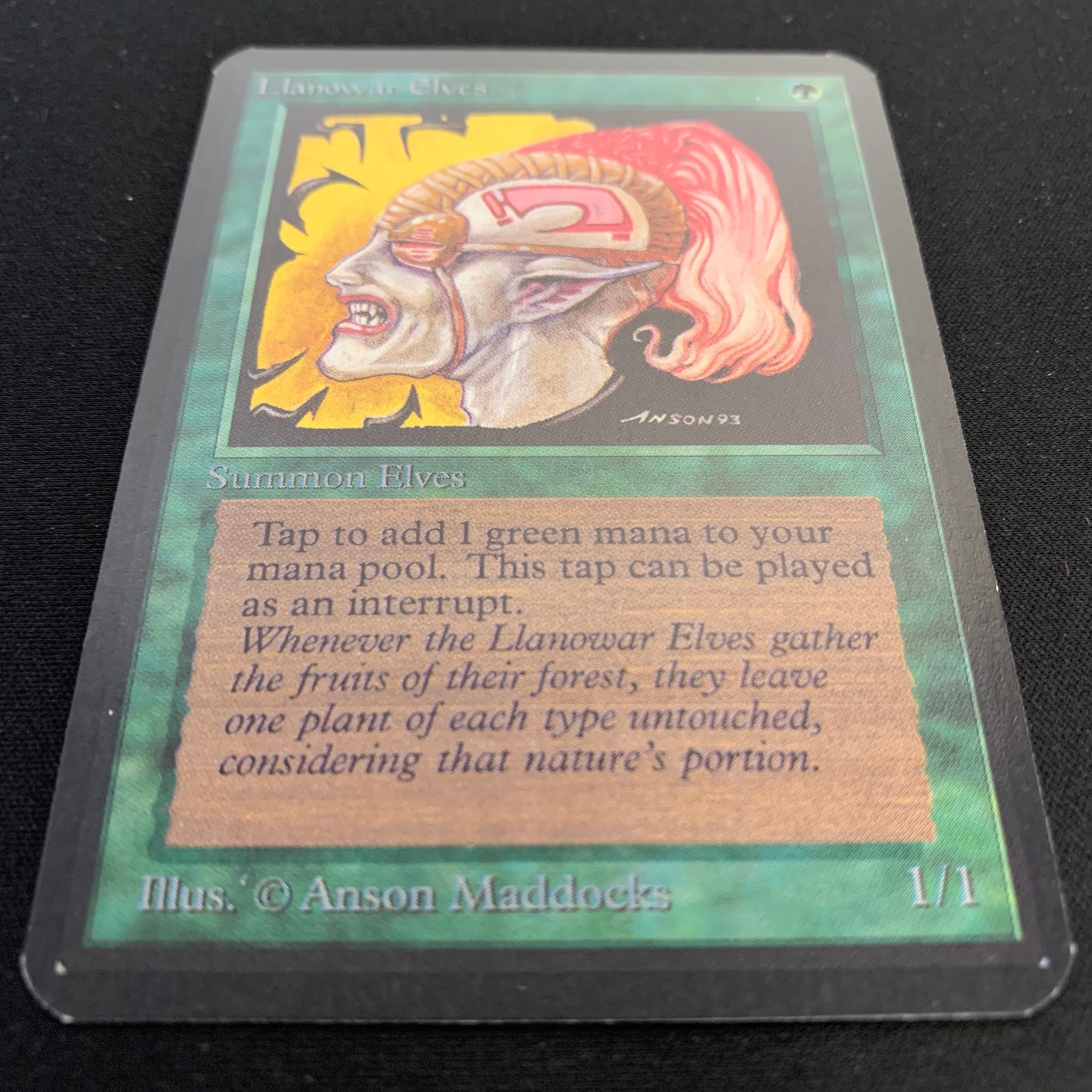 MTG Singles - Llanowar Elves - Alpha - 