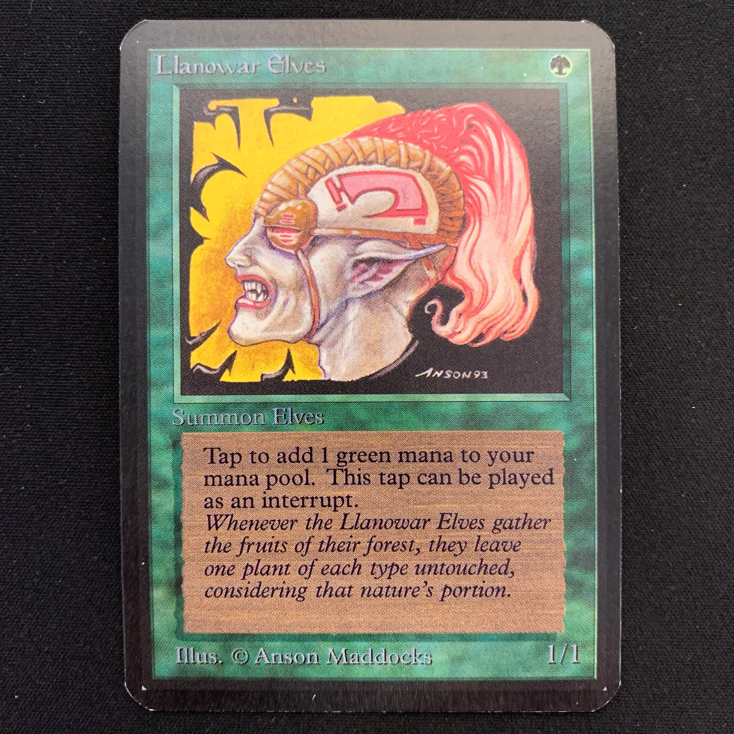 MTG Singles - Llanowar Elves - Alpha - 