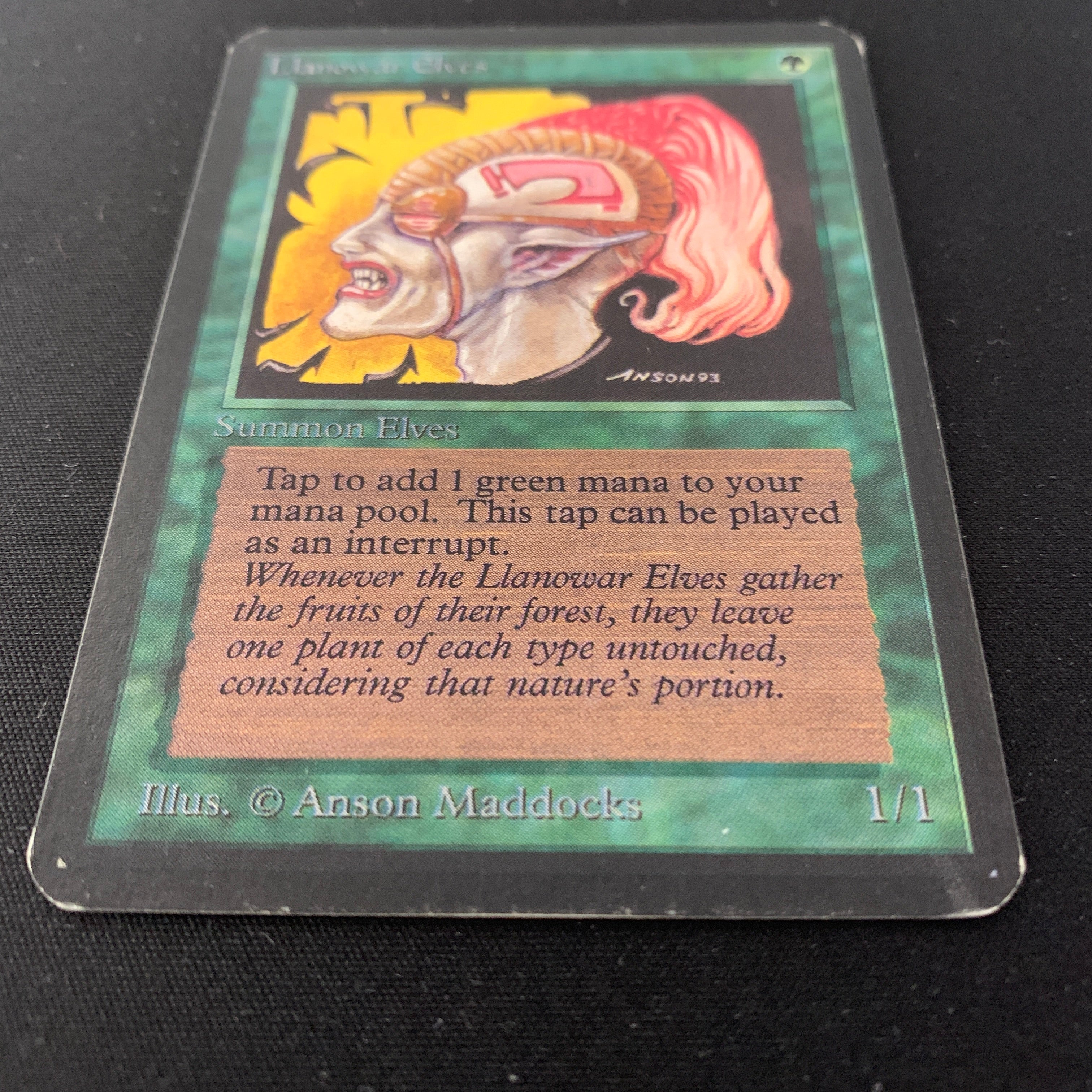 MTG Singles - Llanowar Elves - Alpha - 
