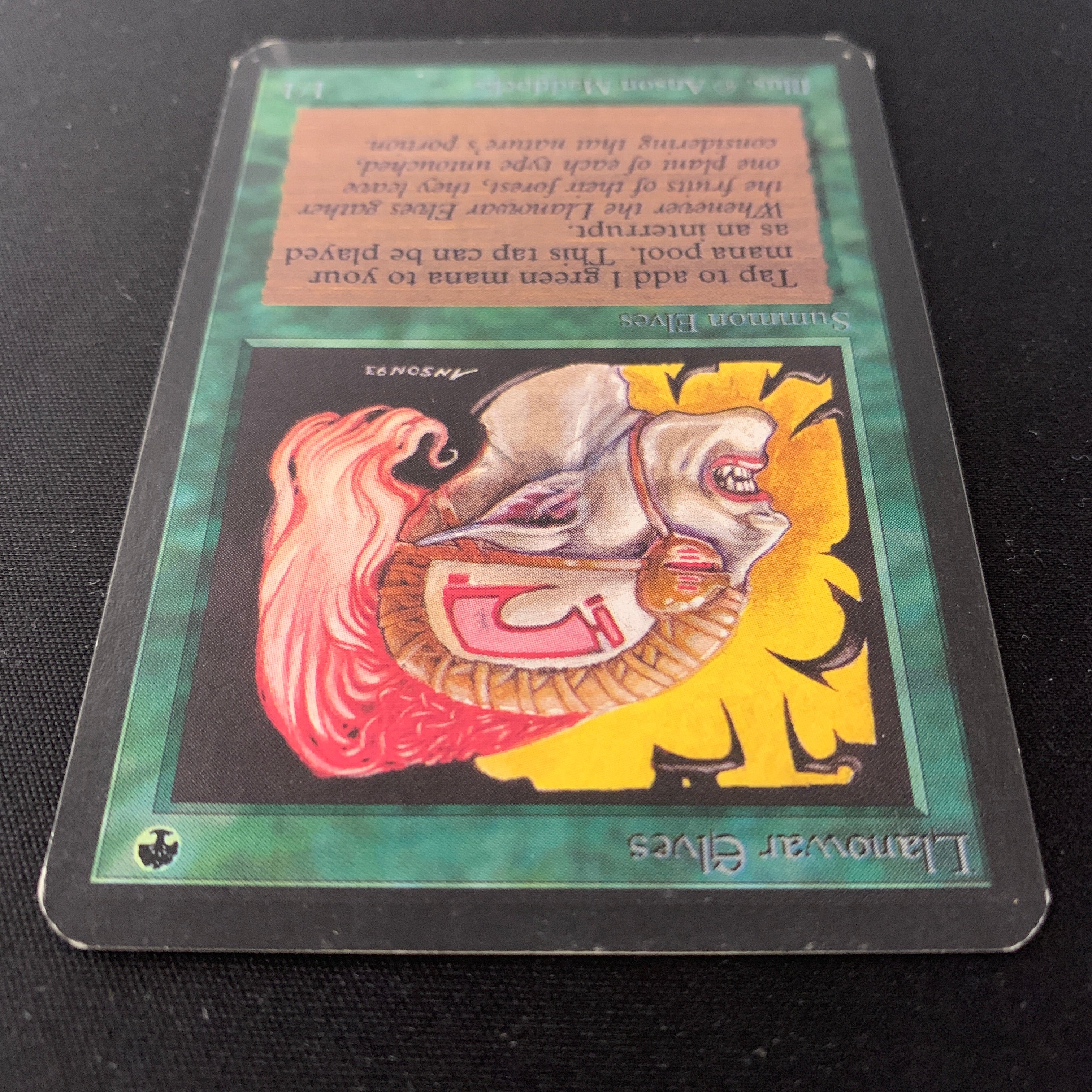 MTG Singles - Llanowar Elves - Alpha - 