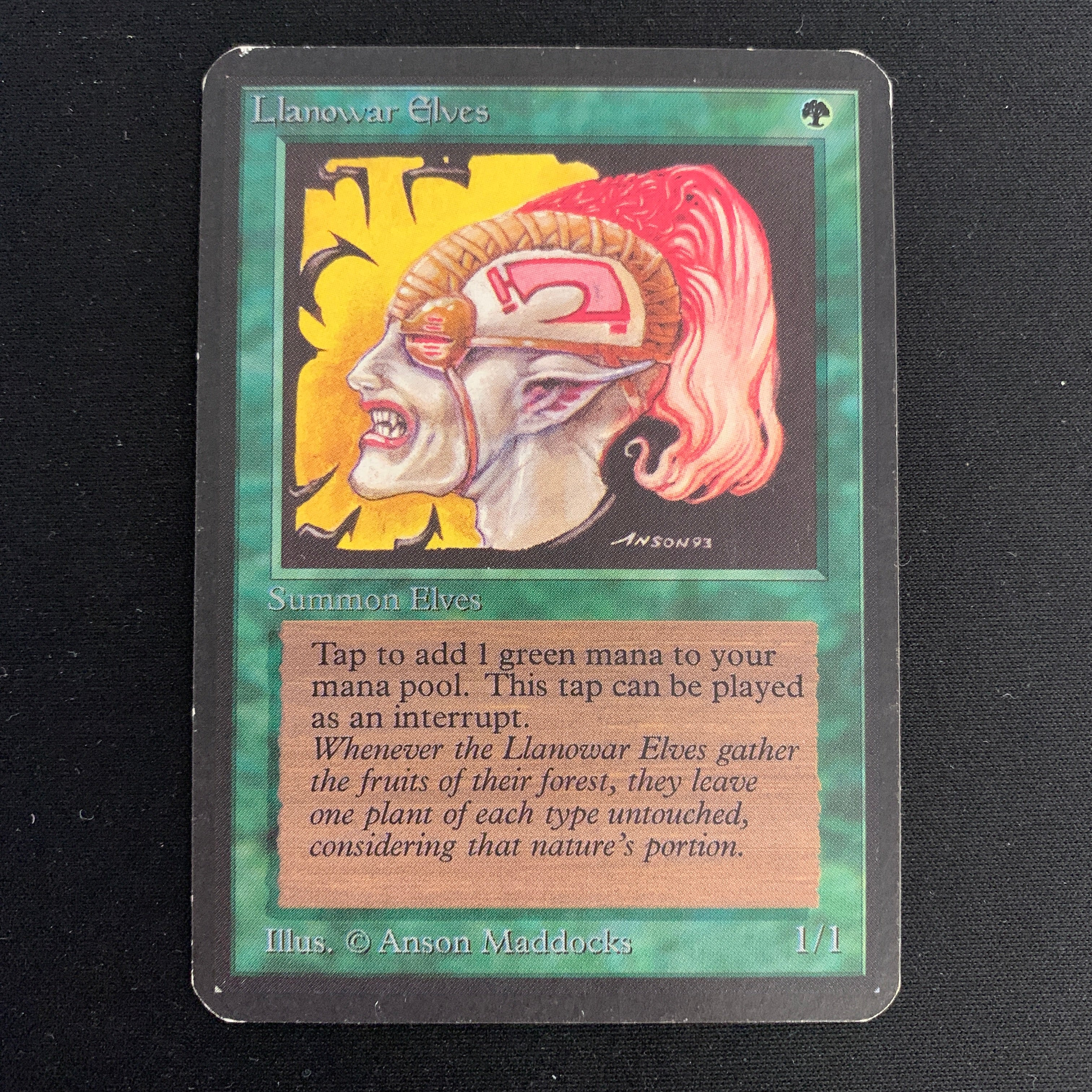 MTG Singles - Llanowar Elves - Alpha - 