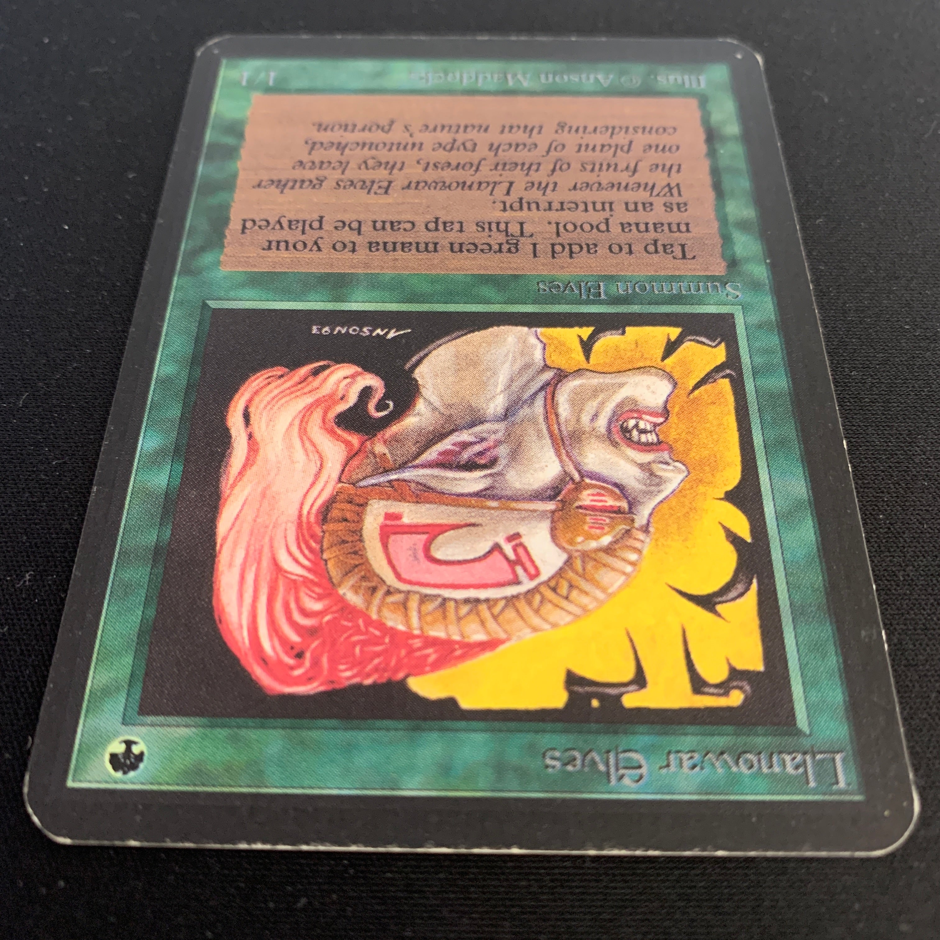 MTG Singles - Llanowar Elves - Alpha - 