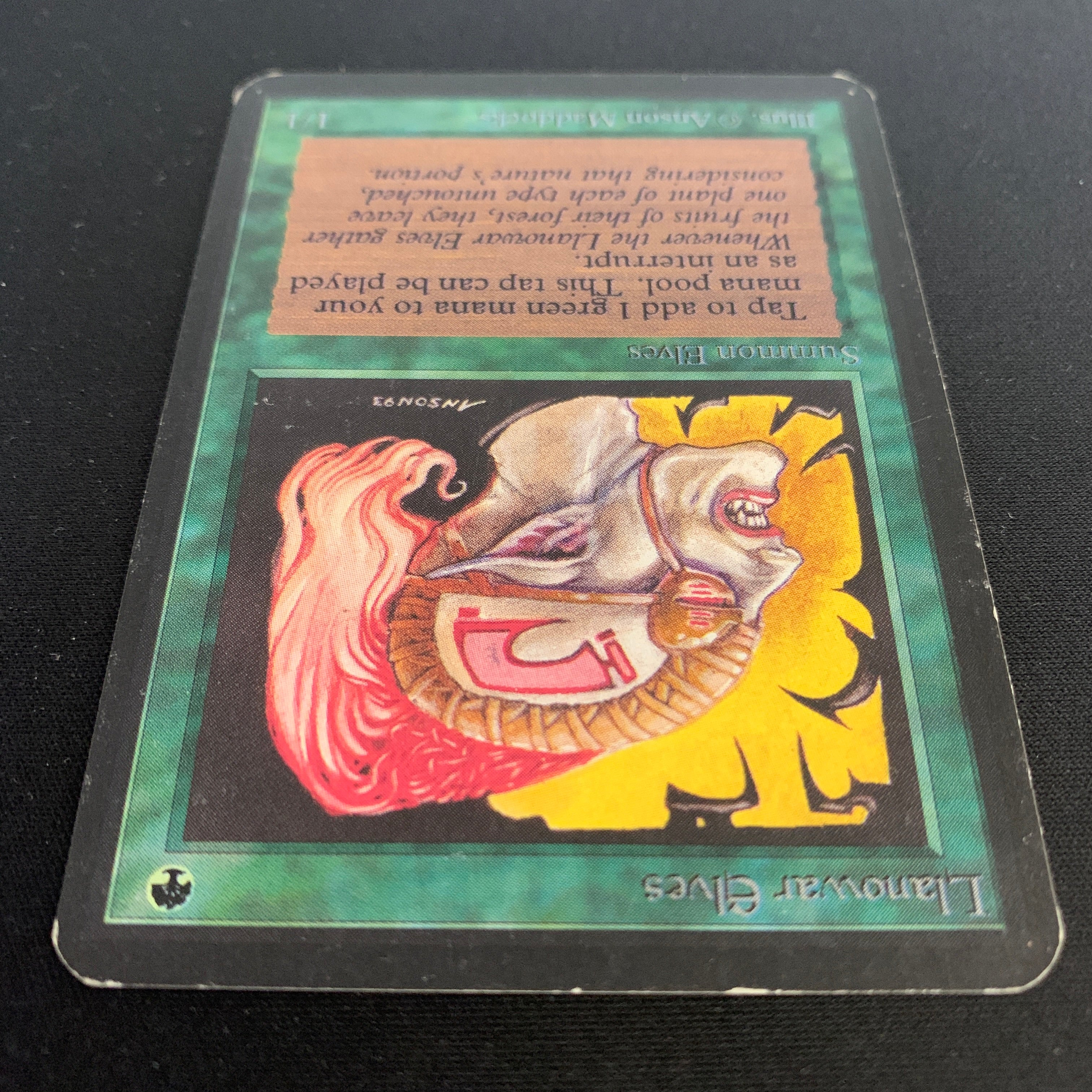 MTG Singles - Llanowar Elves - Alpha - 