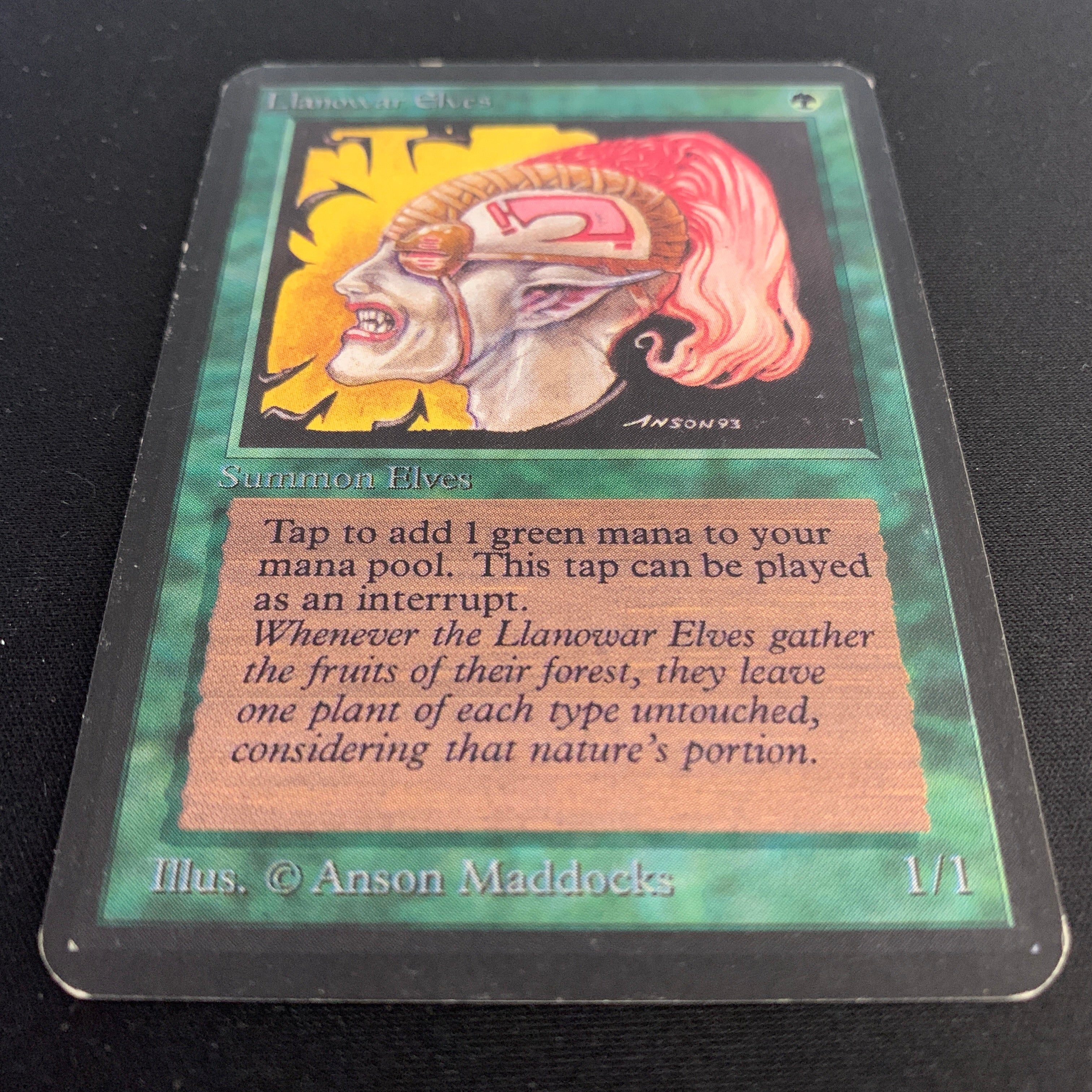 MTG Singles - Llanowar Elves - Alpha - 