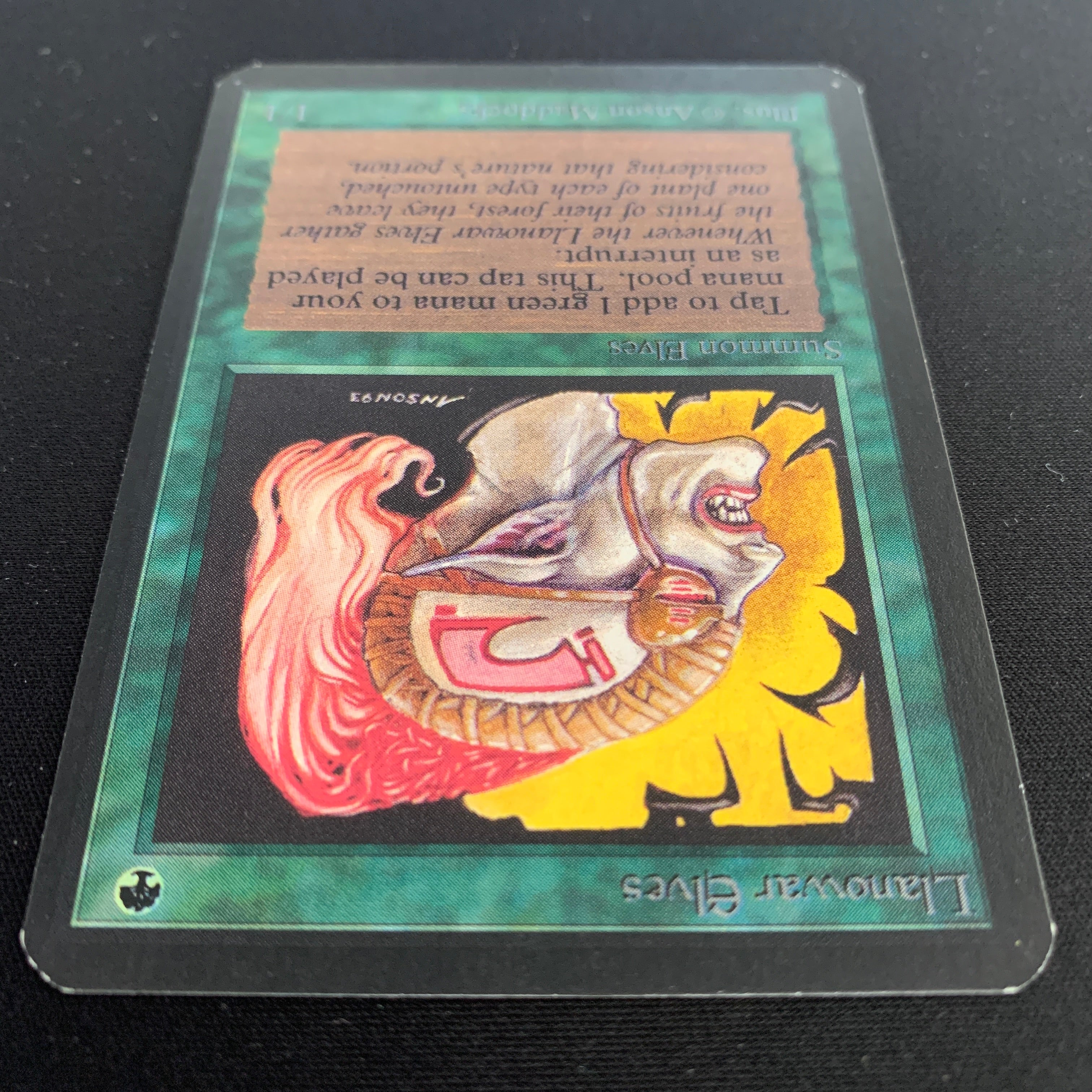 MTG Singles - Llanowar Elves - Alpha - 