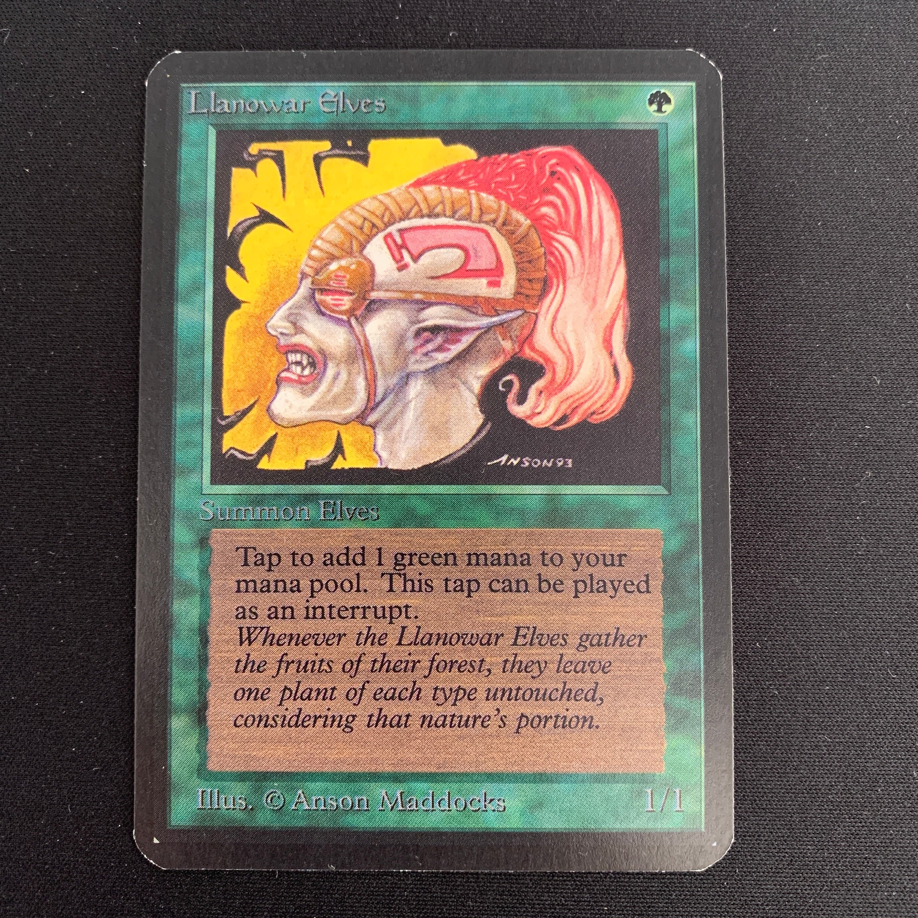 MTG Singles - Llanowar Elves - Alpha - 