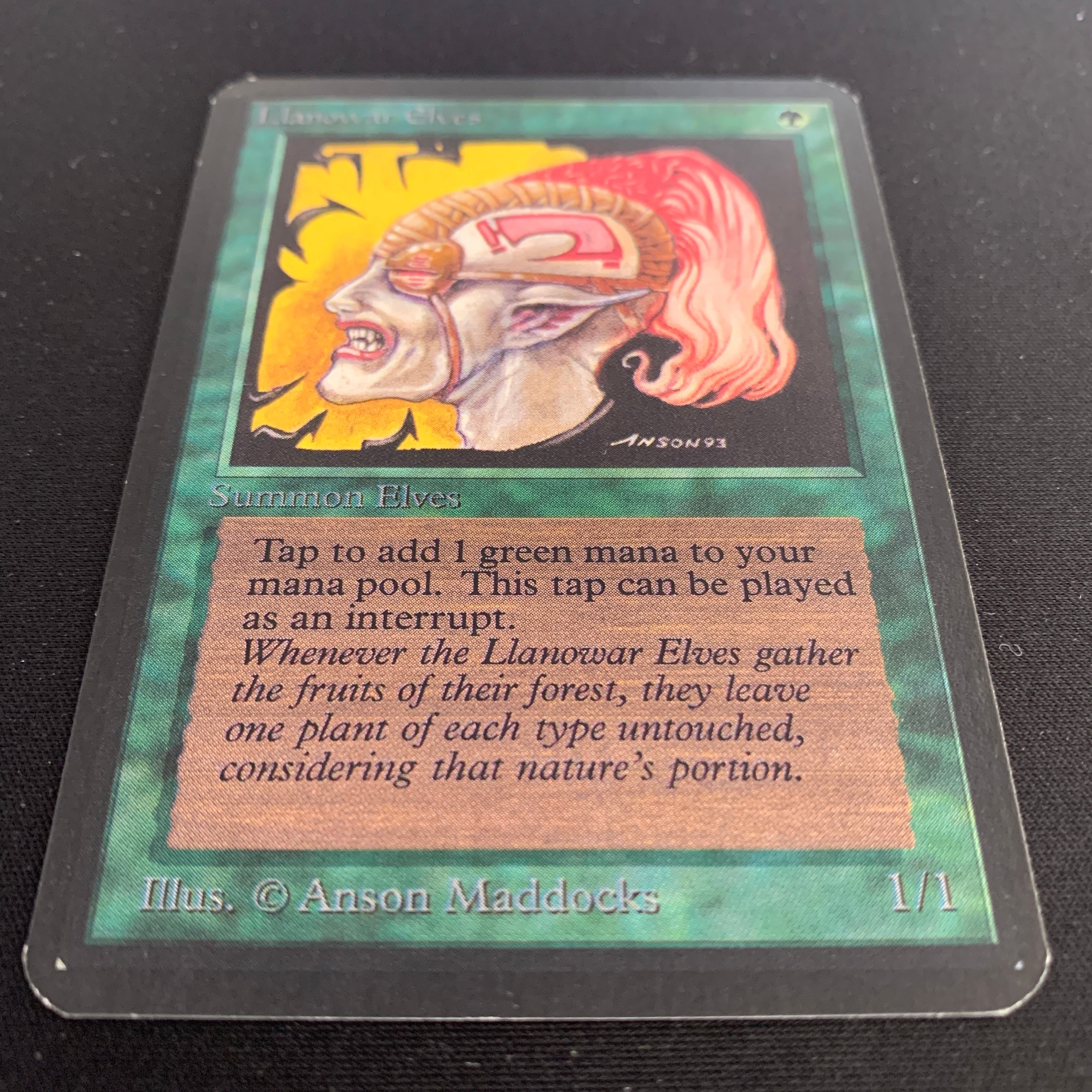 MTG Singles - Llanowar Elves - Alpha - 