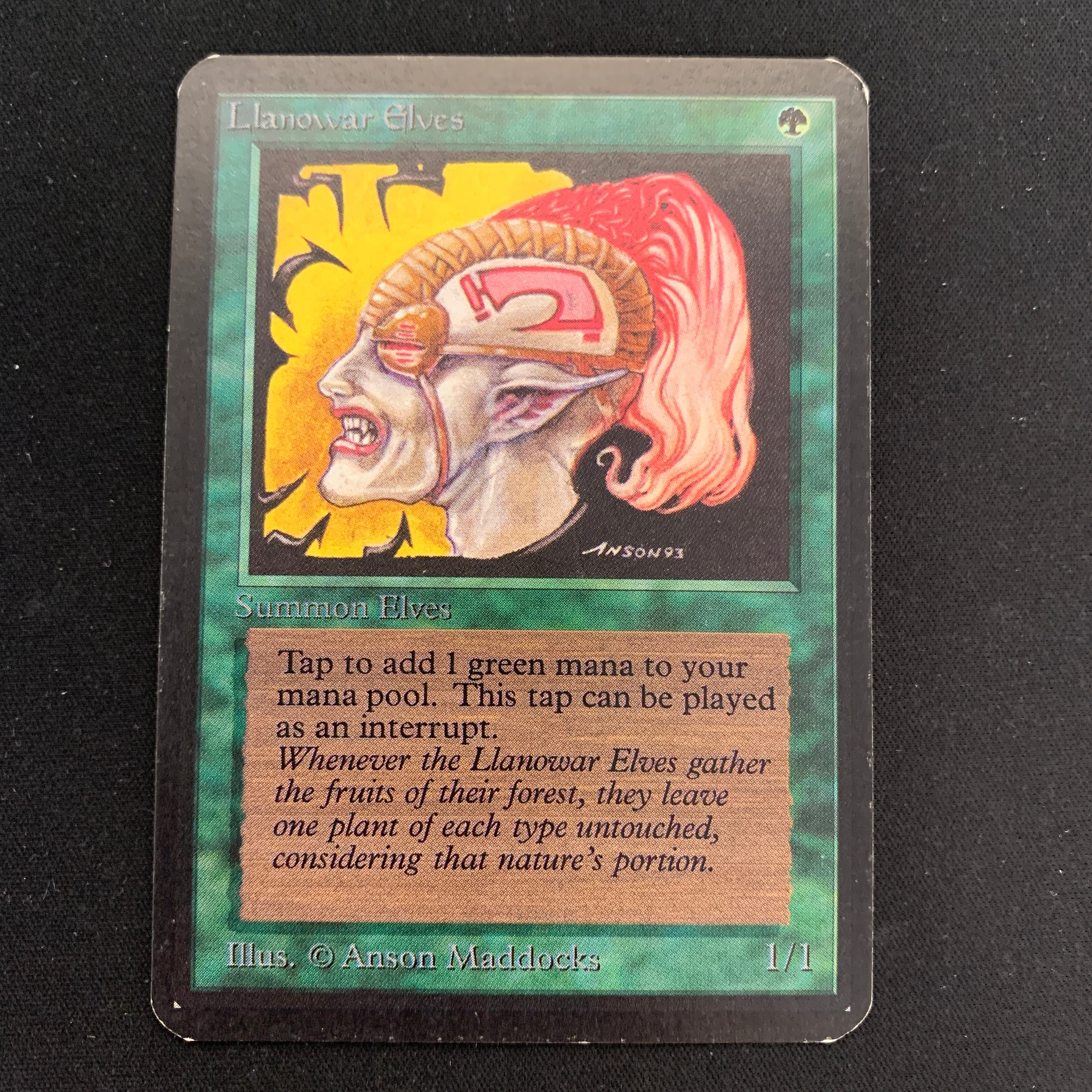 MTG Singles - Llanowar Elves - Alpha - 