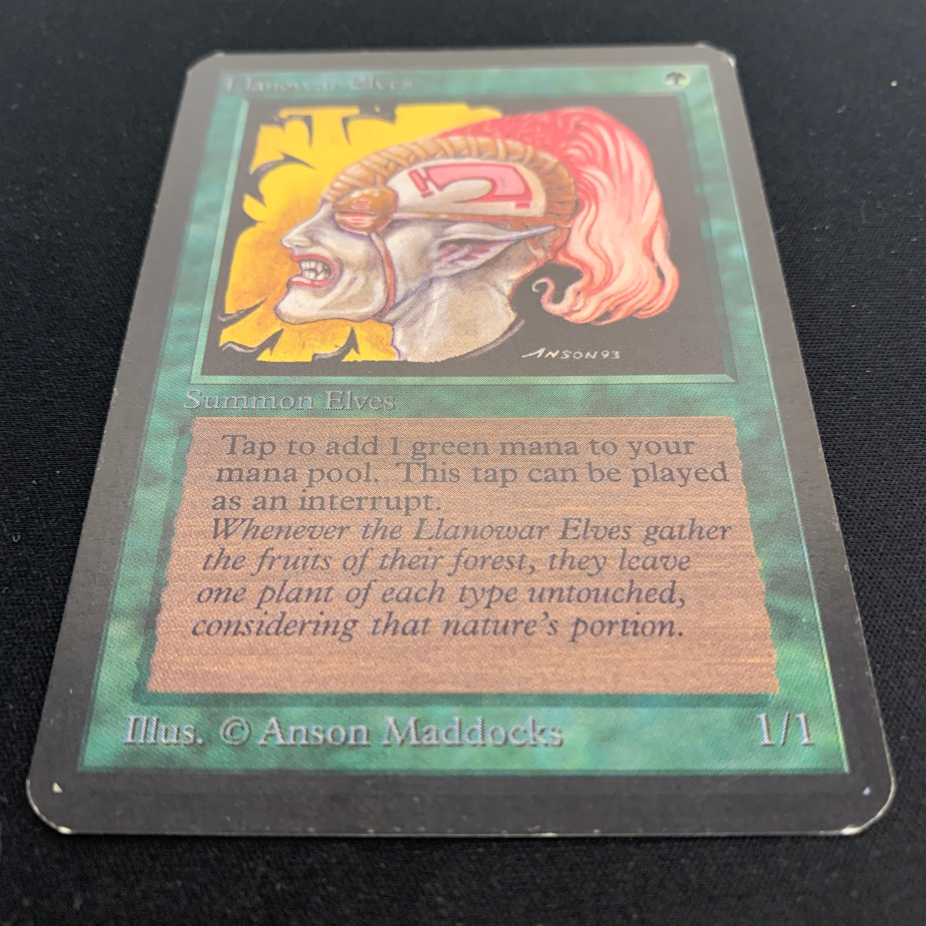 MTG Singles - Llanowar Elves - Alpha - 