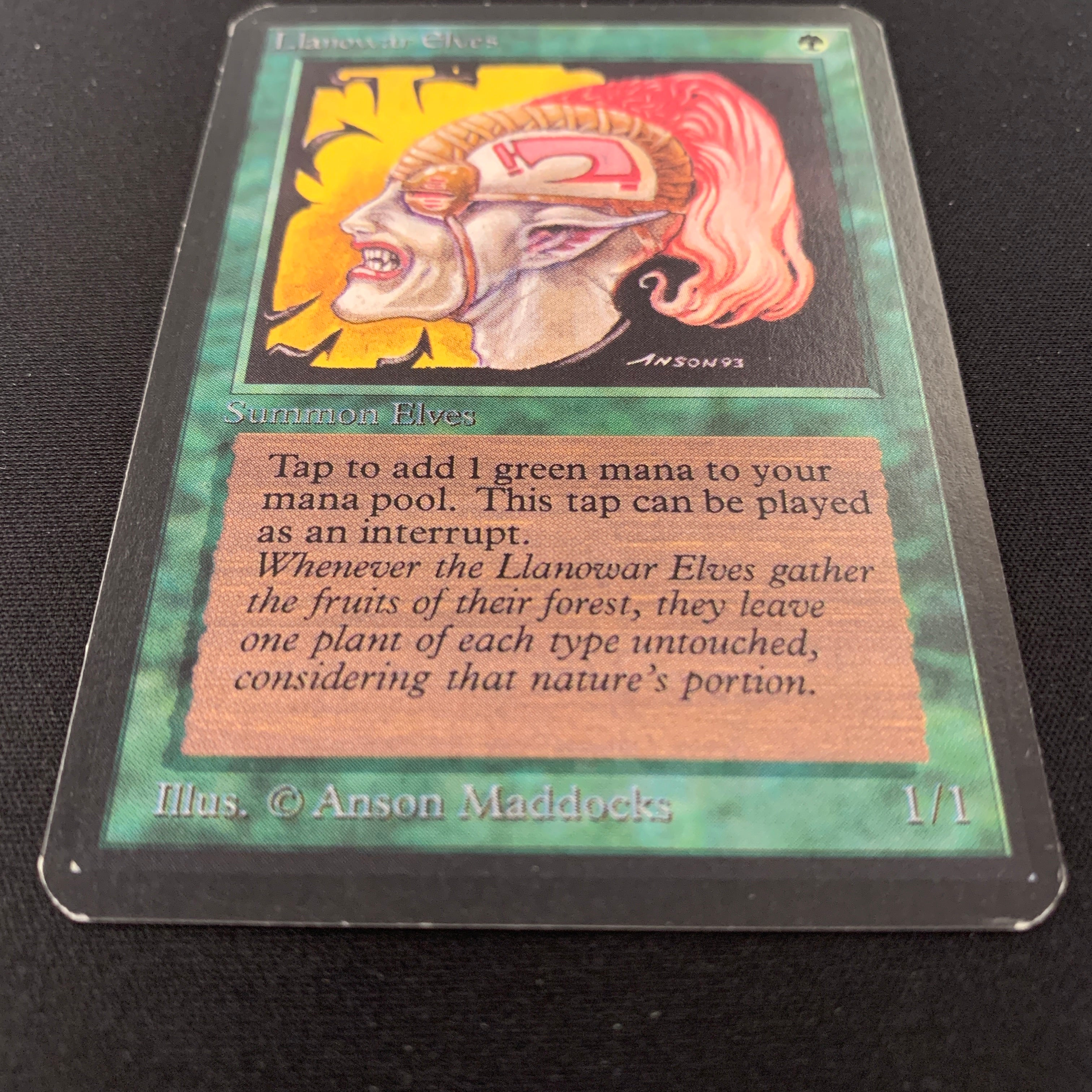 MTG Singles - Llanowar Elves - Alpha - 