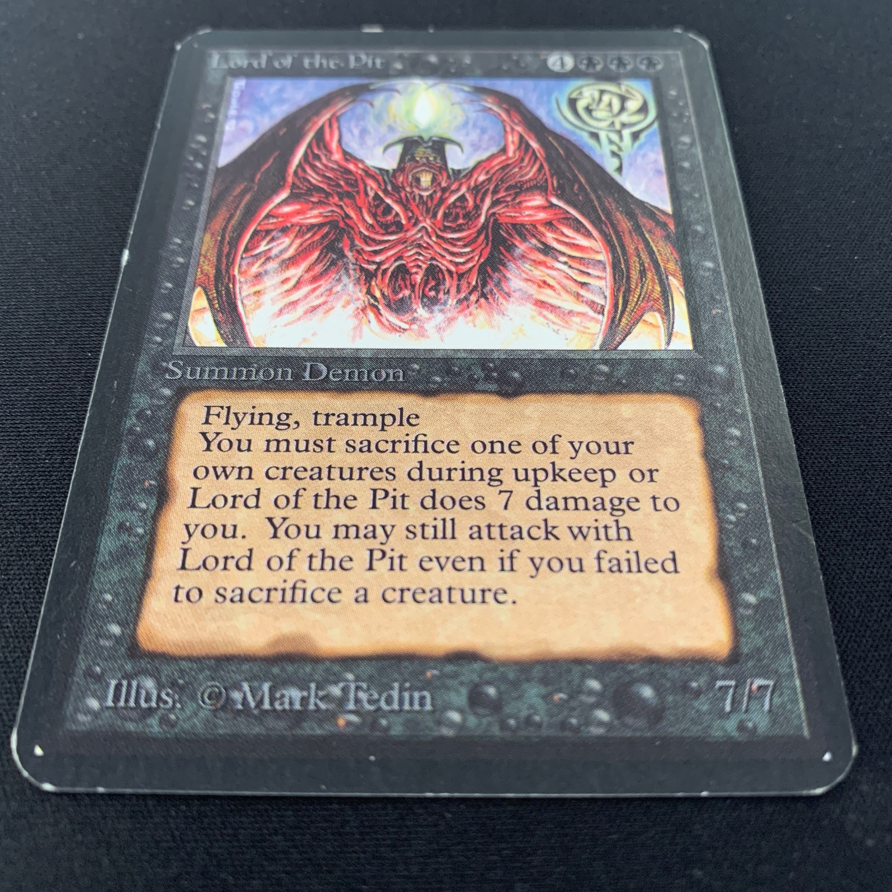 MTG Singles - Lord of the Pit - Alpha - 