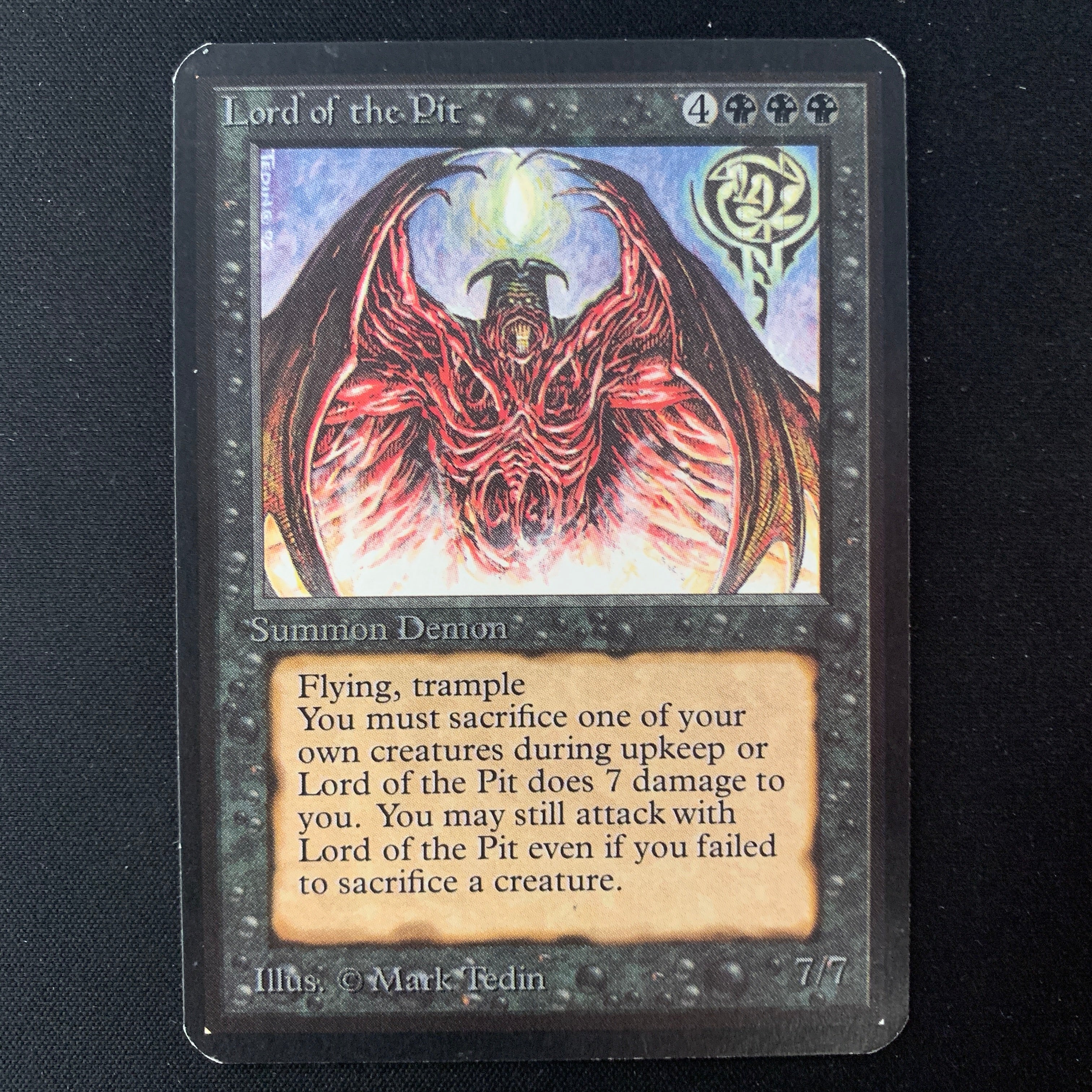 MTG Singles - Lord of the Pit - Alpha - 