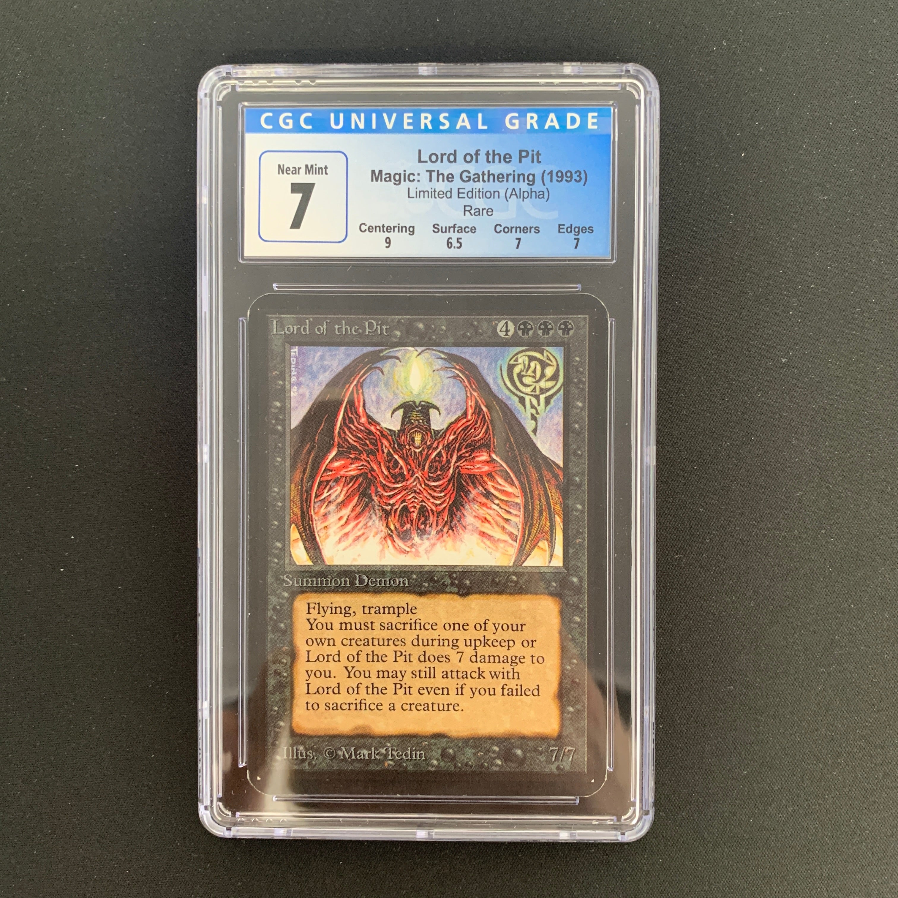 MTG Singles - Lord of the Pit - Alpha - 