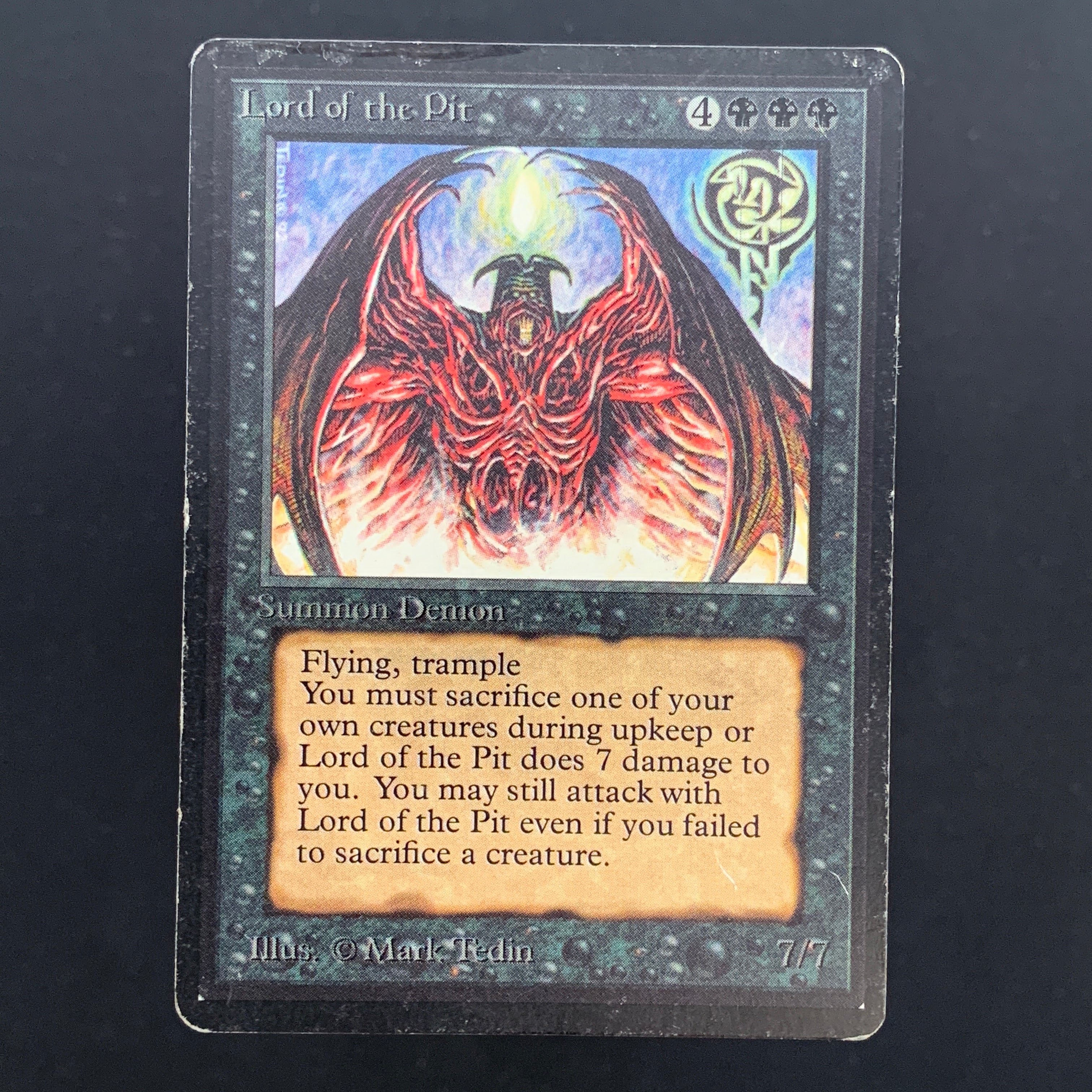 MTG Singles - Lord of the Pit - Beta - 