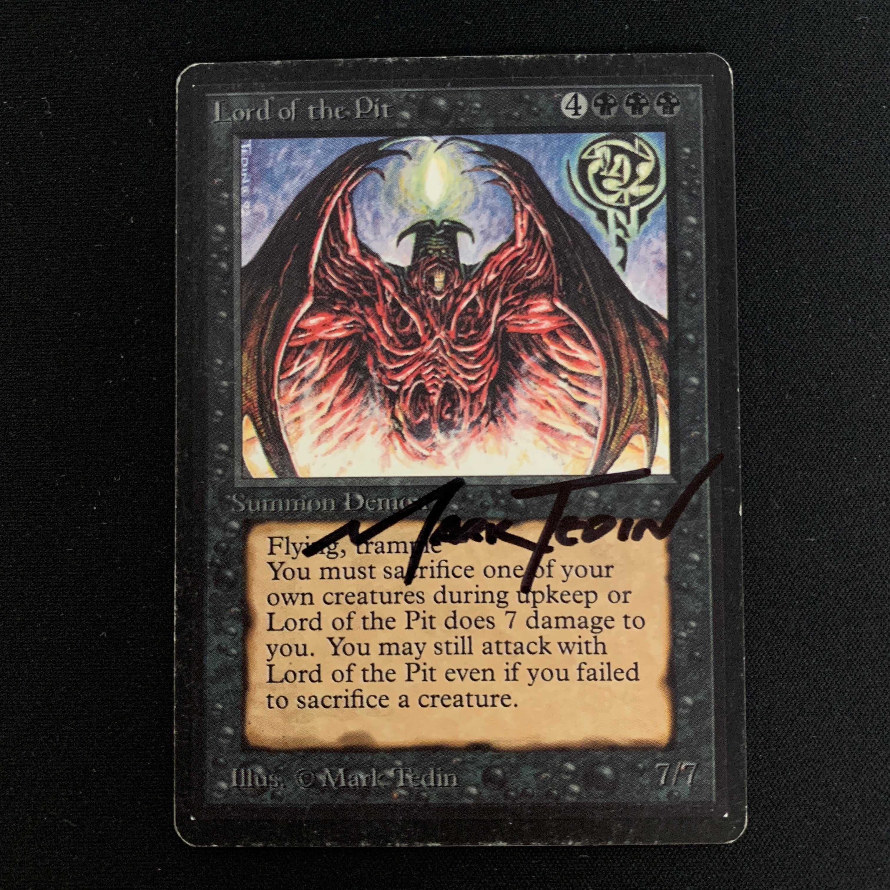 MTG Singles - Lord of the Pit - Beta - 