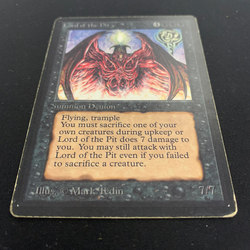 Magic the Gathering Lord of the Pit - Beta 