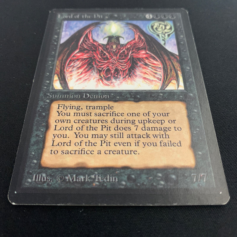 Magic the Gathering Lord of the Pit - Beta 