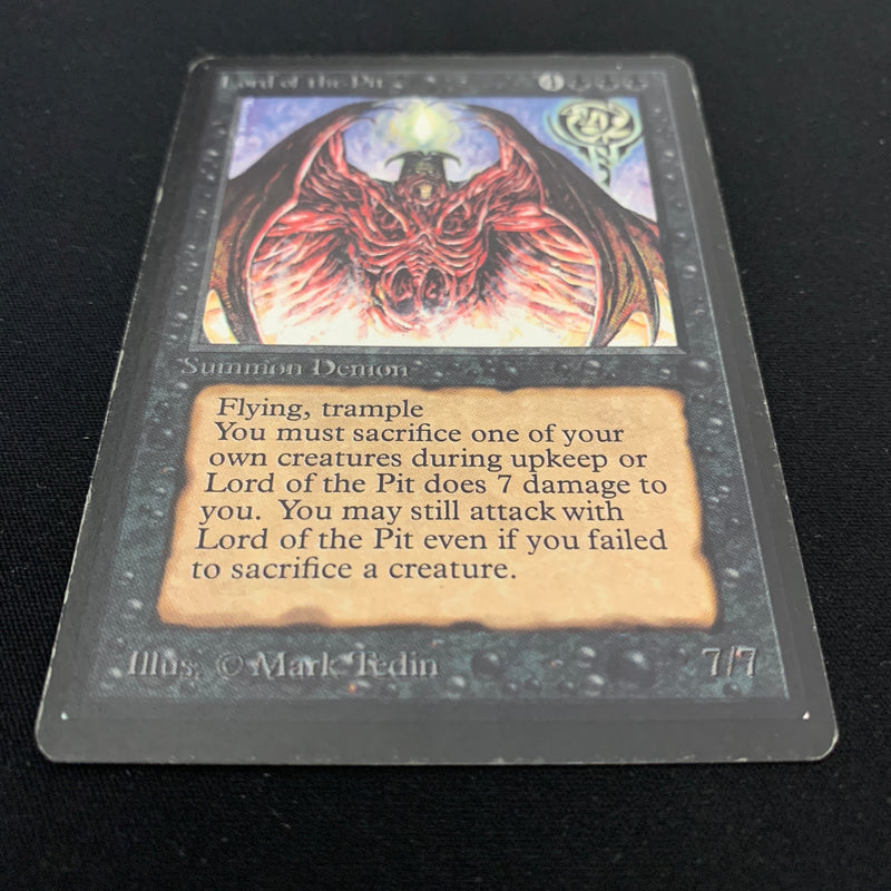 Magic the Gathering Lord of the Pit - Beta 