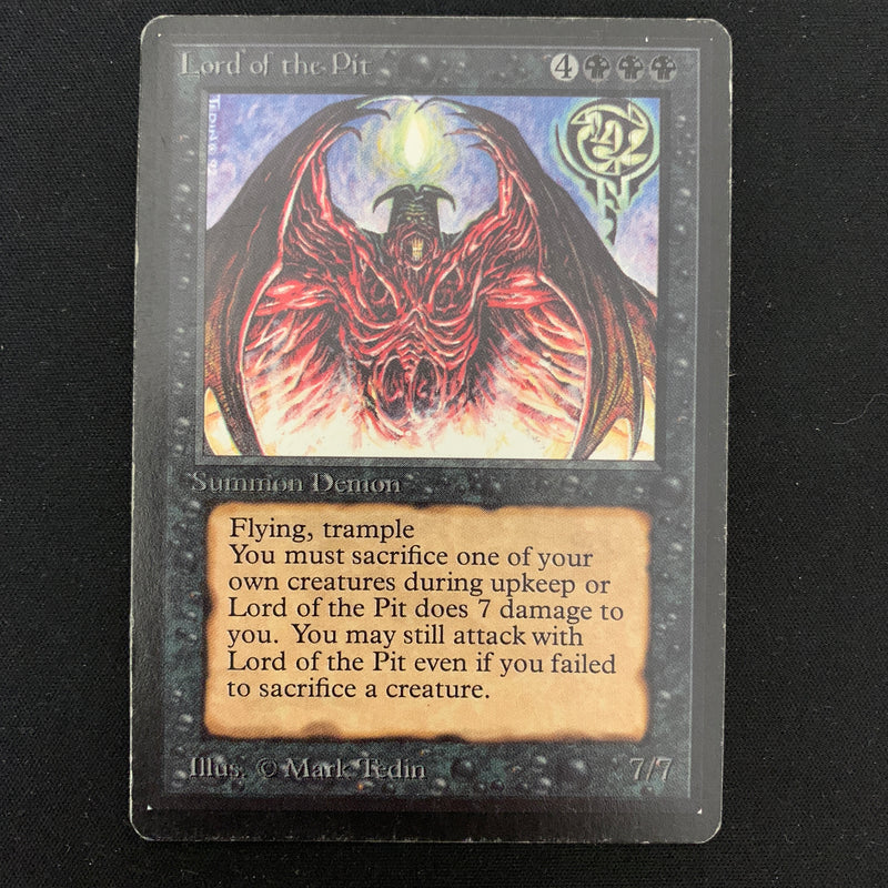 Magic the Gathering Lord of the Pit - Beta PL - 23244