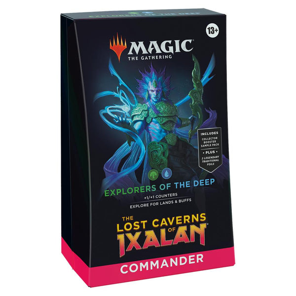Magic the Gathering Lost Caverns of Ixalan Commander Deck Explorers of the Deep English