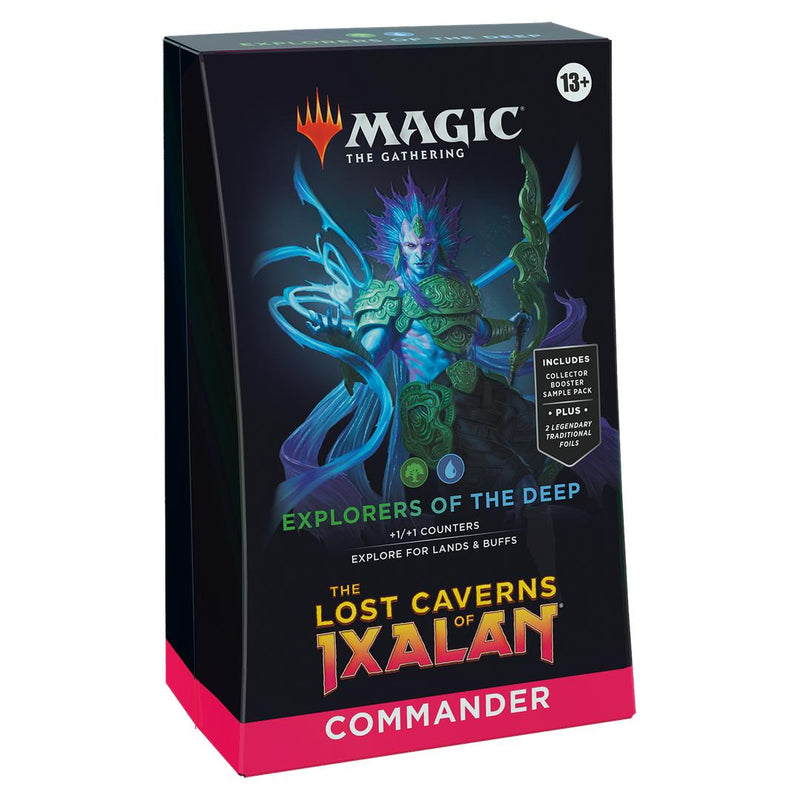 Magic the Gathering Lost Caverns of Ixalan Commander Deck Explorers of the Deep English
