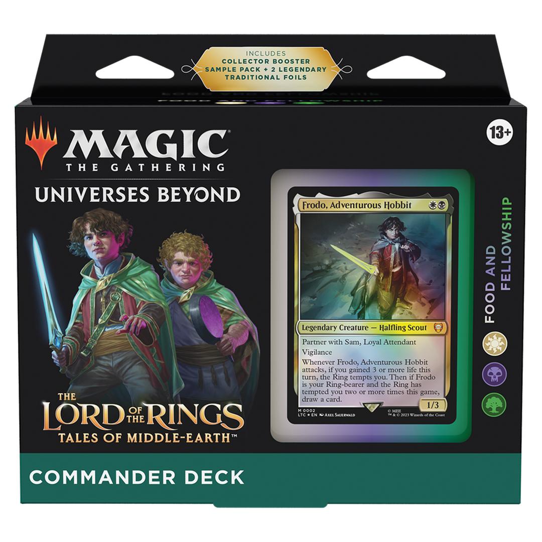 MTG Sealed Product - Lord of the Rings Commander Deck Food and Fellowship - English