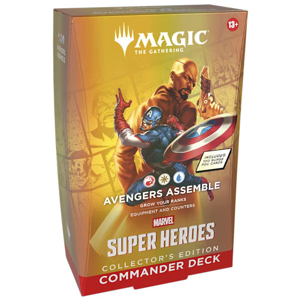 Marvel Super Heroes Commander Deck Collector's Edition Avengers Assemble