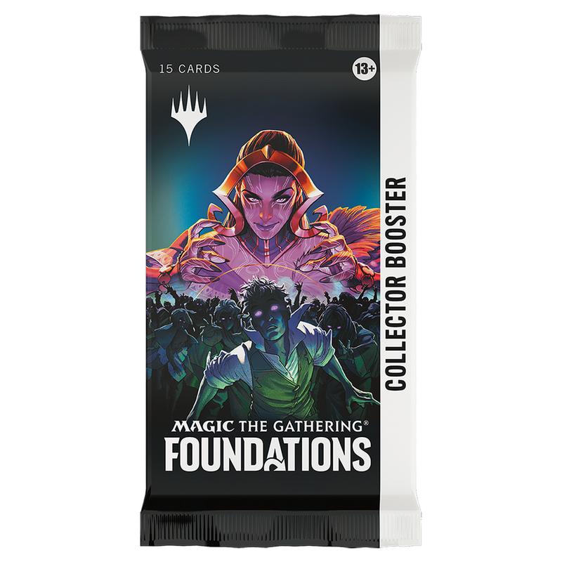 Magic the Gathering Magic: The Gathering Foundations Collector Booster Pack English