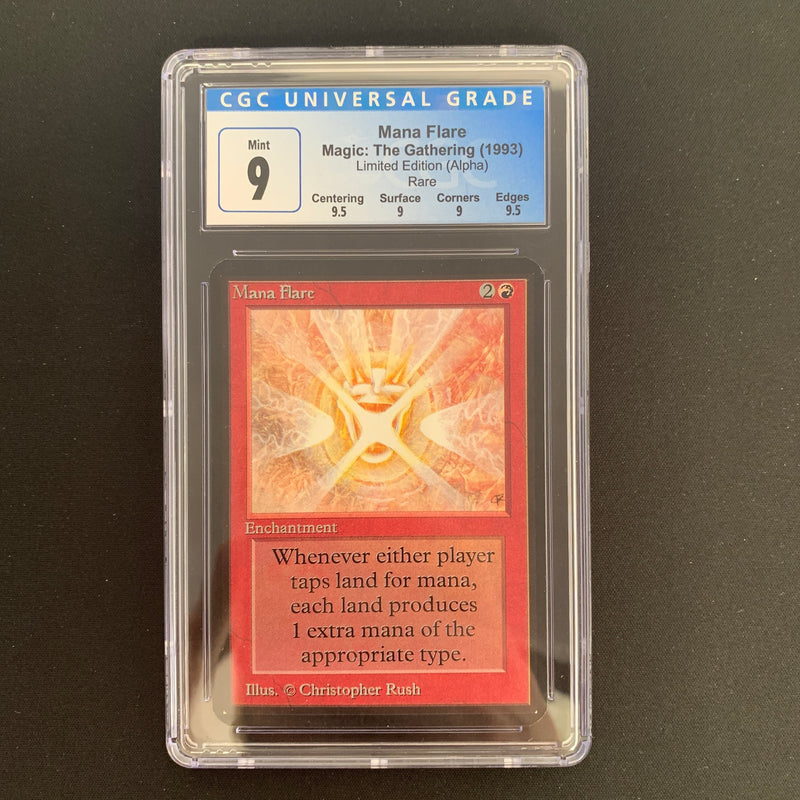 Magic the Gathering Mana Flare - Alpha 