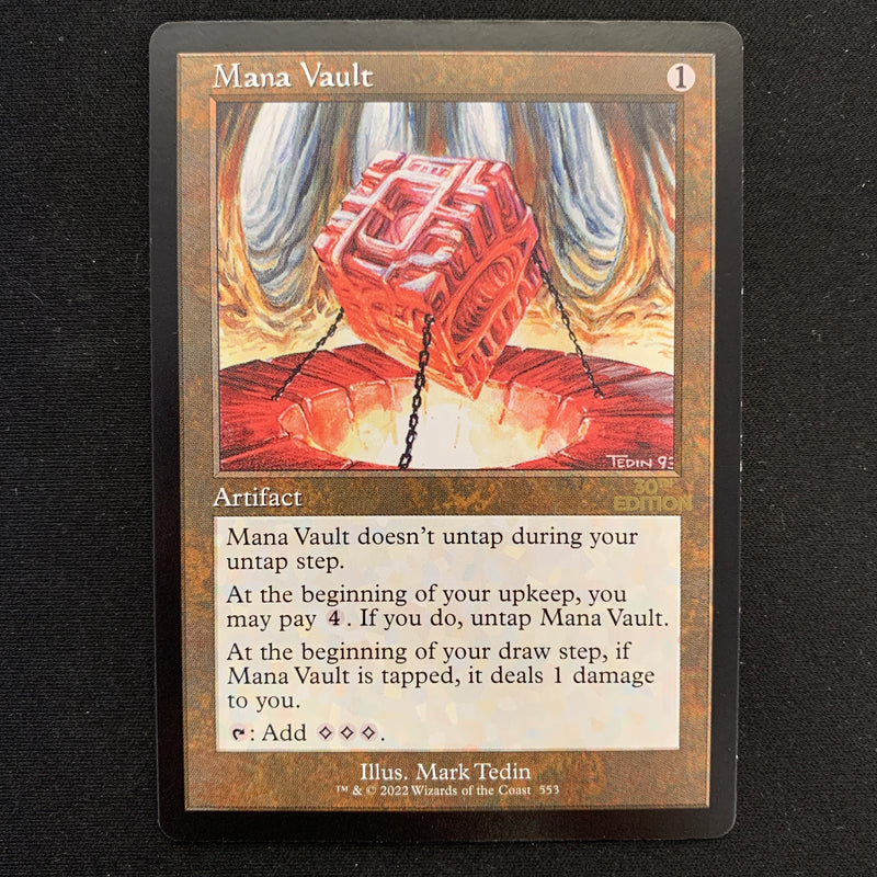 Magic the Gathering Mana Vault (Retro Frame) - 30th Anniversary Edition NM - 19148