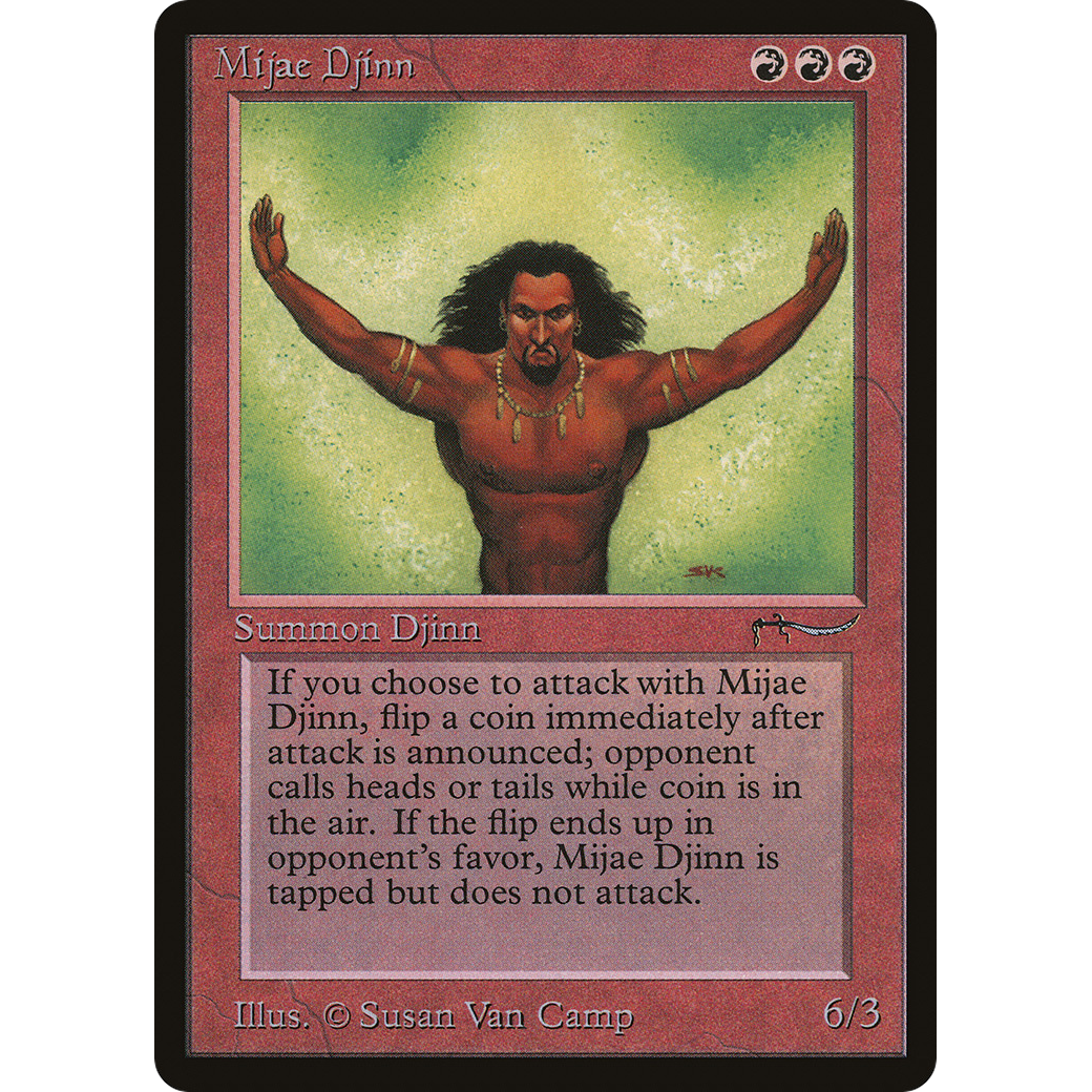 MTG Singles - Mijae Djinn - Arabian Nights - NM