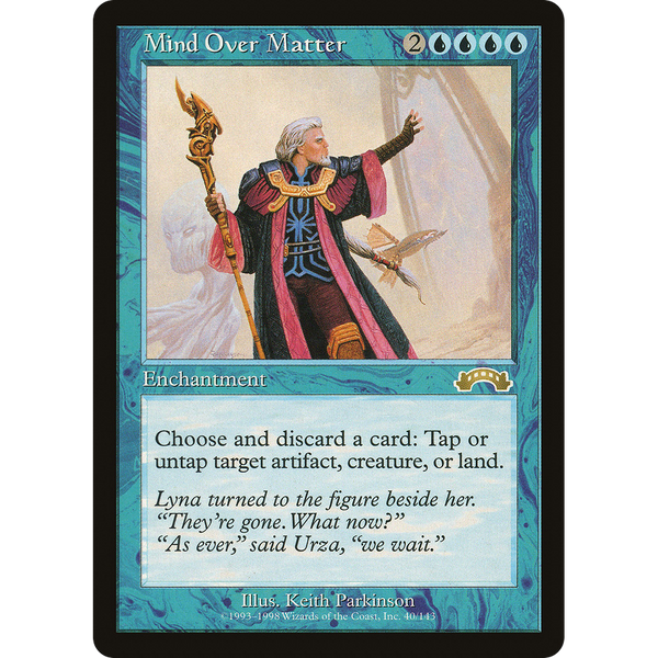 Magic the Gathering Mind Over Matter - Exodus NM