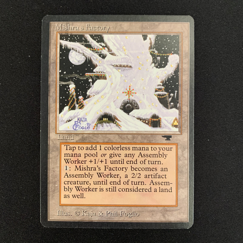 Magic the Gathering Mishra's Factory (Winter) - Antiquities 